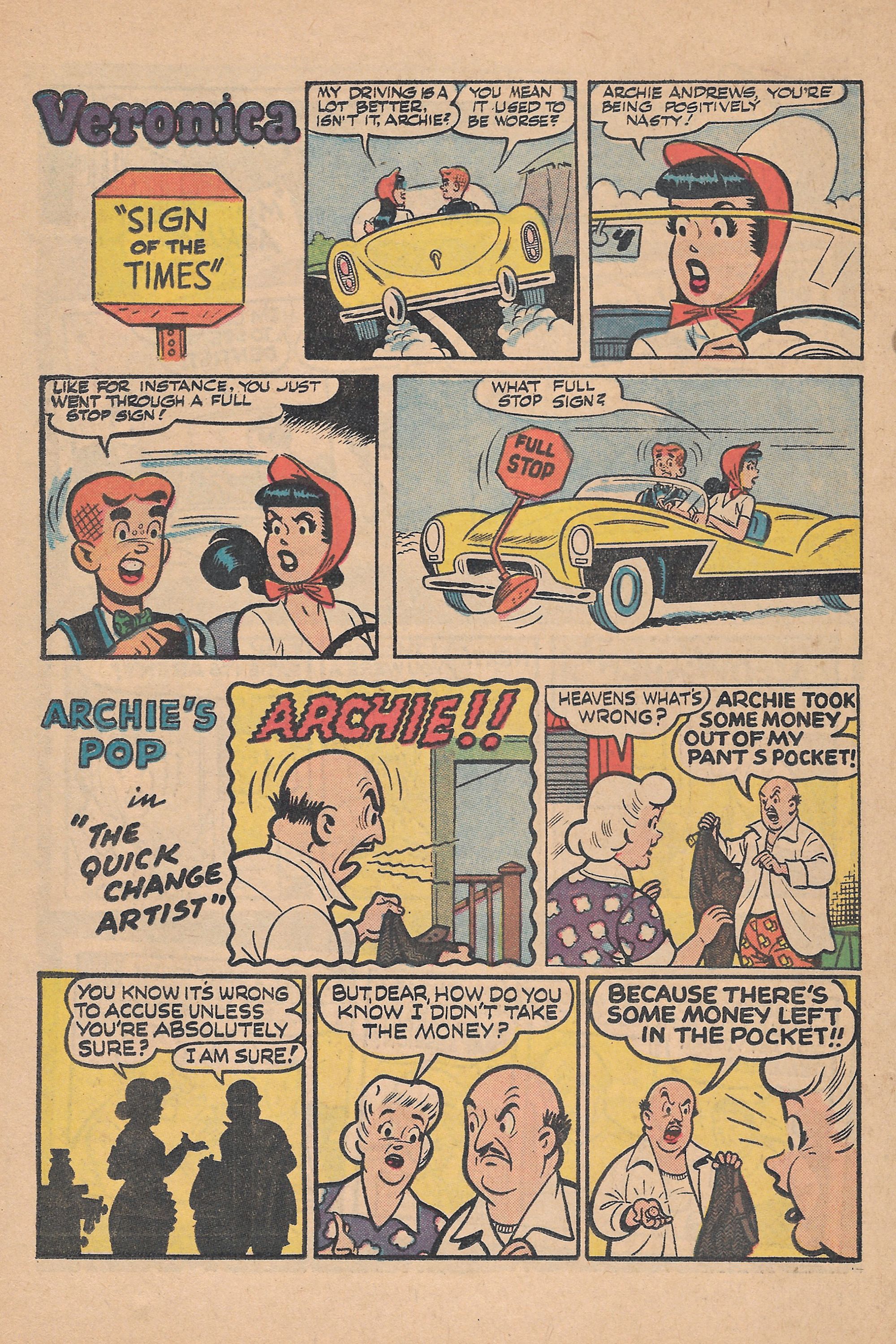 Read online Archie's Joke Book Magazine comic -  Issue #23 - 26