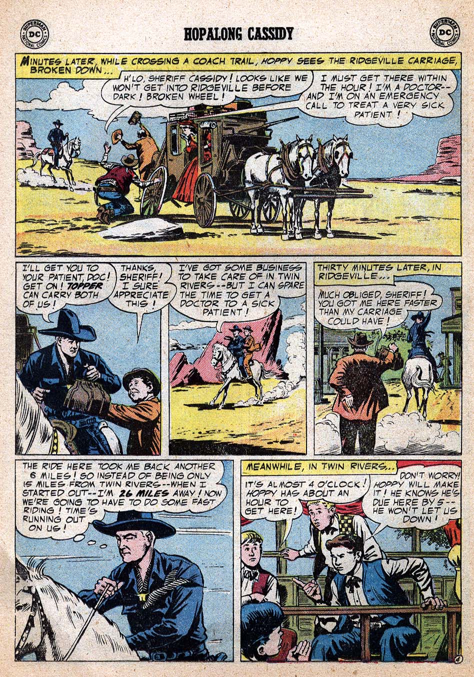 Read online Hopalong Cassidy comic -  Issue #102 - 16