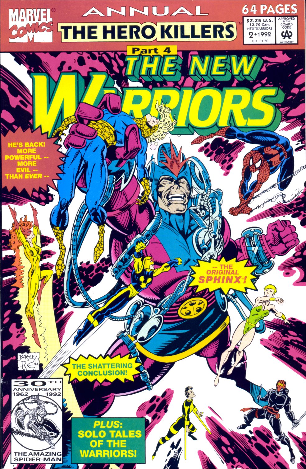 The New Warriors _Annual 2 #2 - English 1