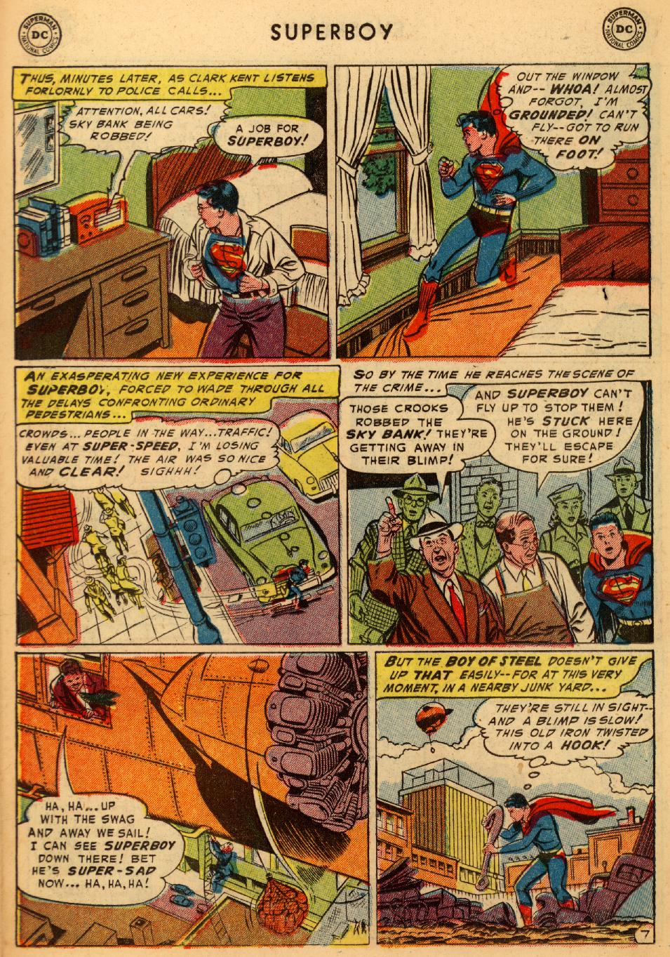 Read online Superboy (1949) comic -  Issue #32 - 19