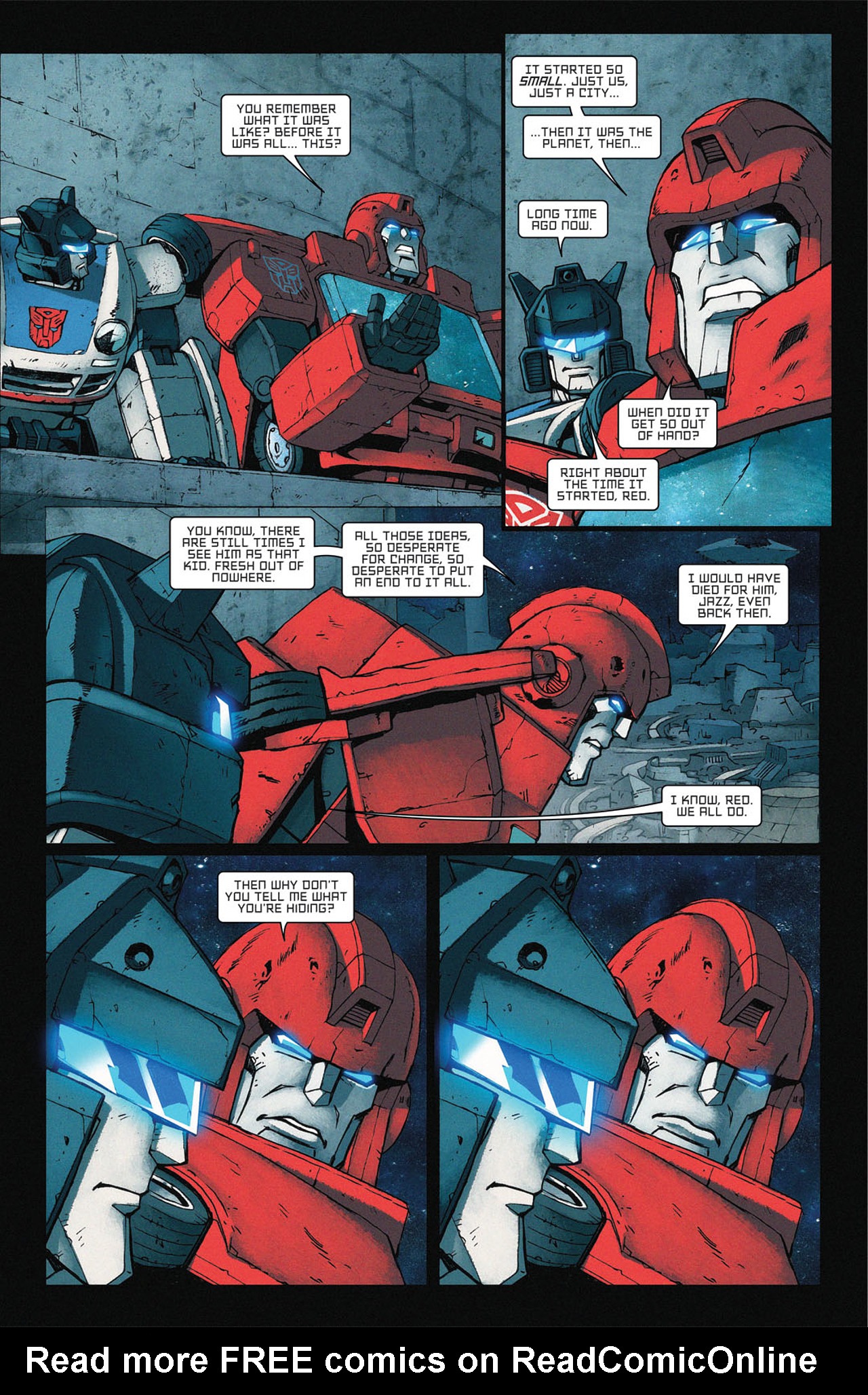 Read online The Transformers: All Hail Megatron comic -  Issue #4 - 17