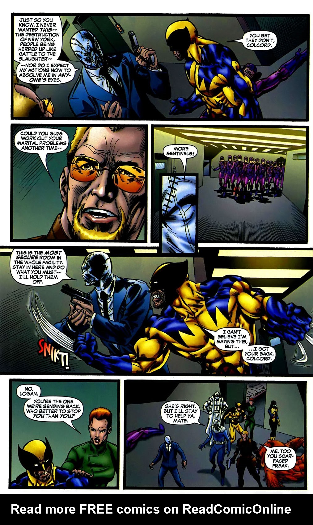 Read online Weapon X: Days of Future Now comic -  Issue #5 - 16