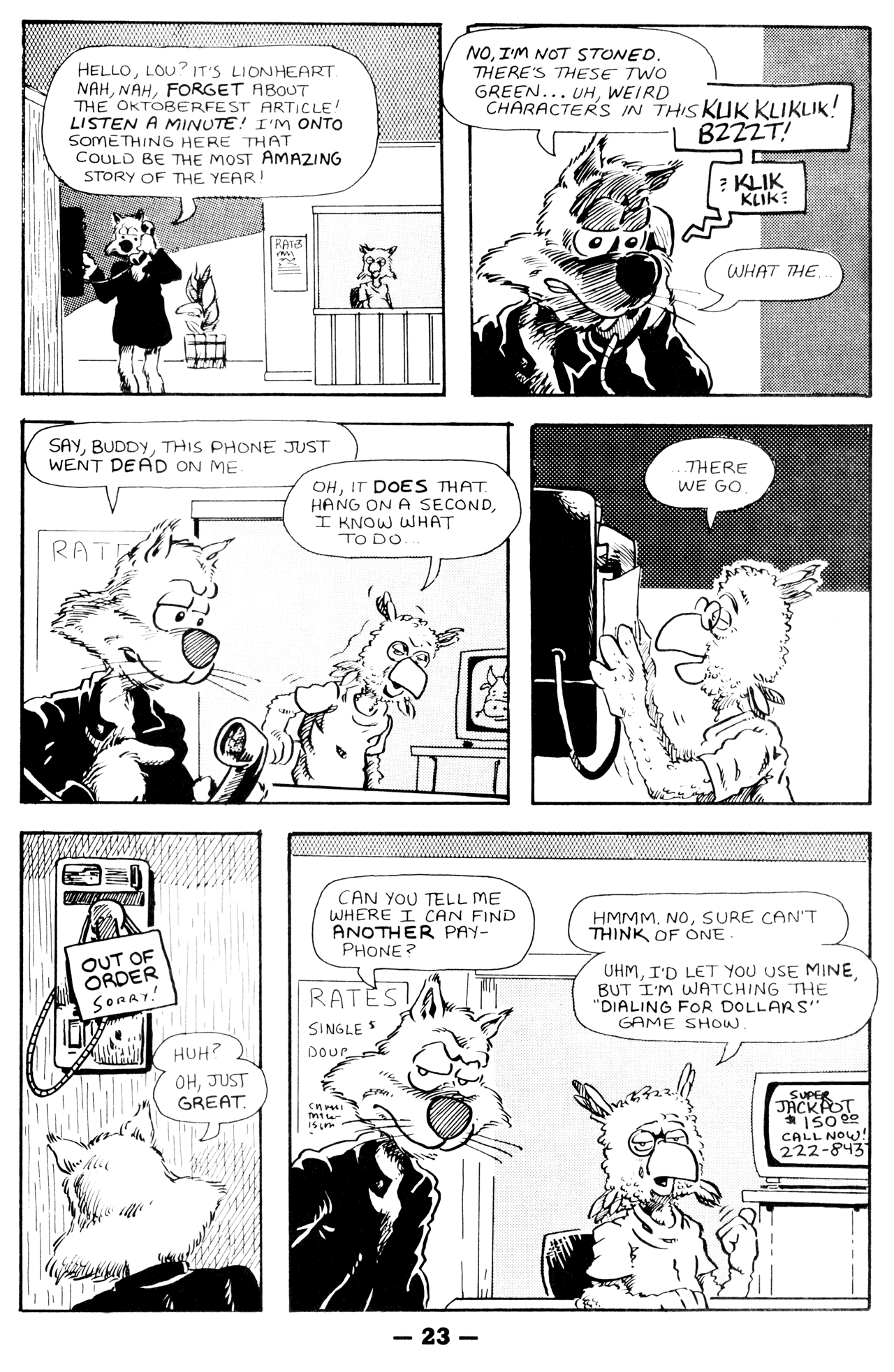 Read online Critters comic -  Issue #10 - 25