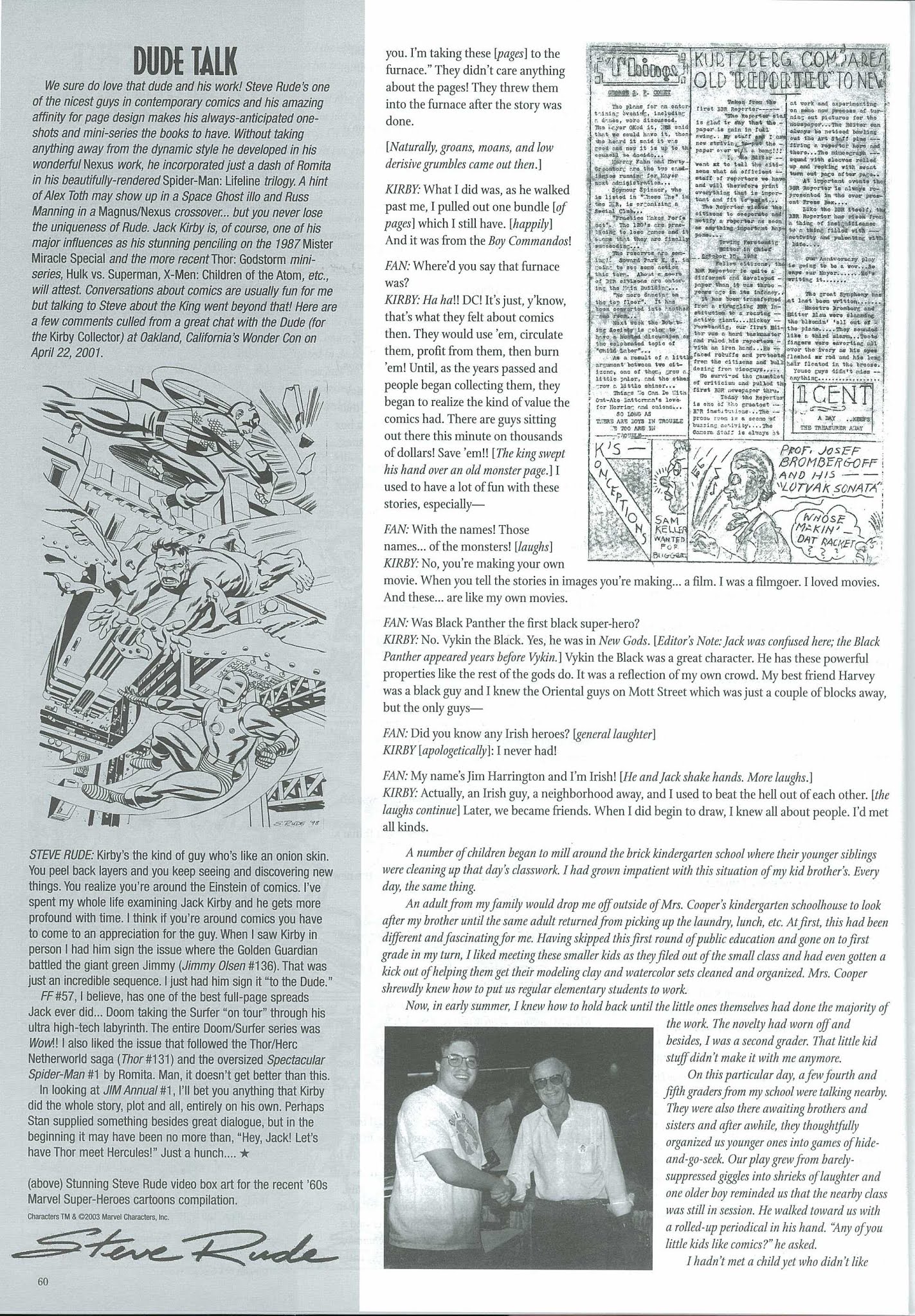 Read online The Jack Kirby Collector comic -  Issue #38 - 63