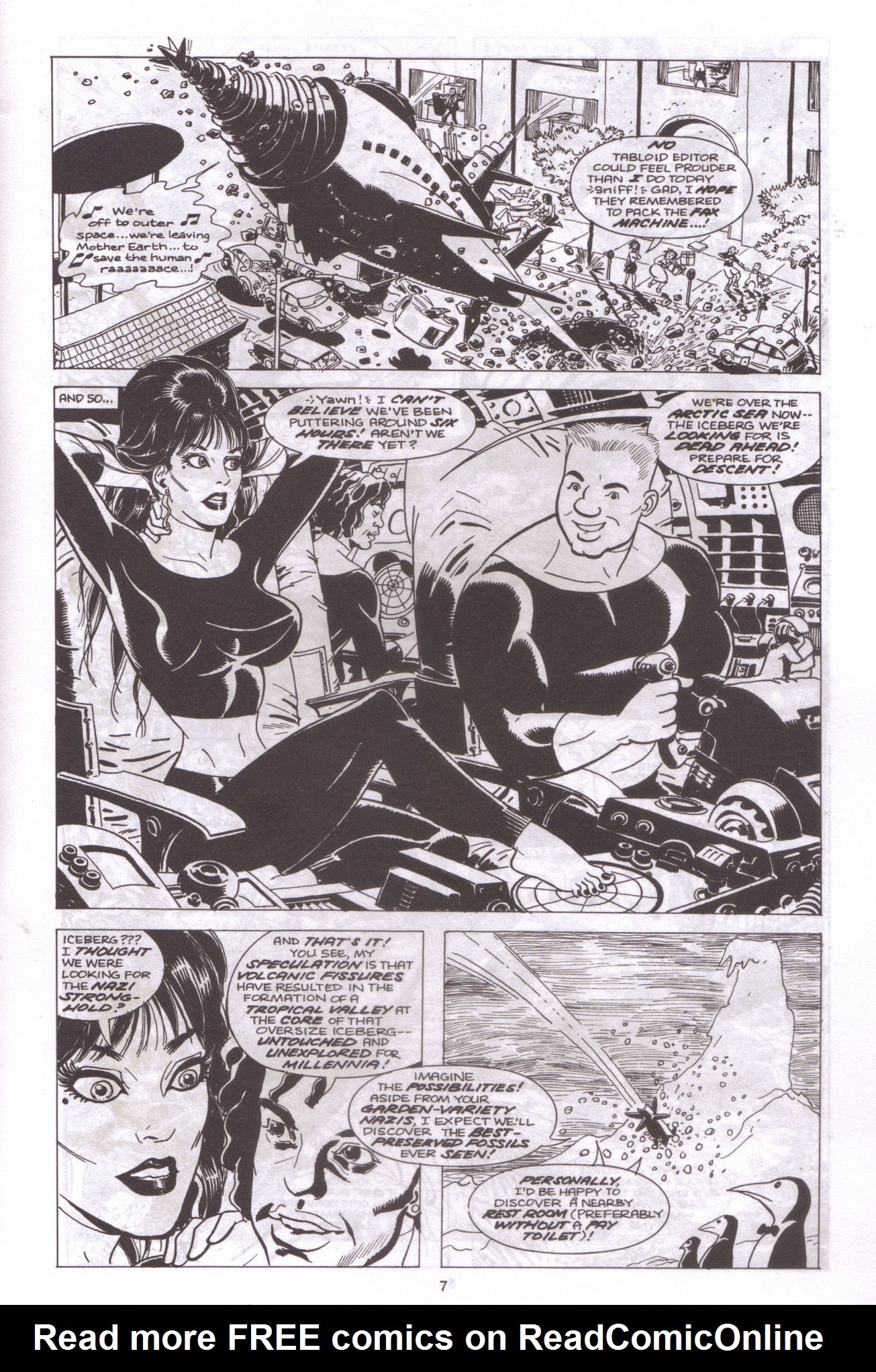 Read online Elvira, Mistress of the Dark comic -  Issue #47 - 9