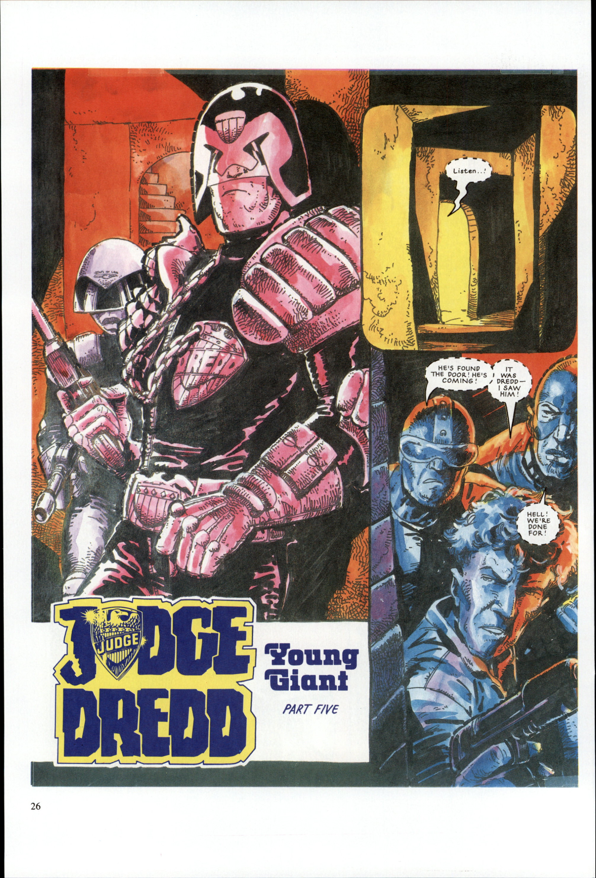 Read online Dredd Rules! comic -  Issue #17 - 28