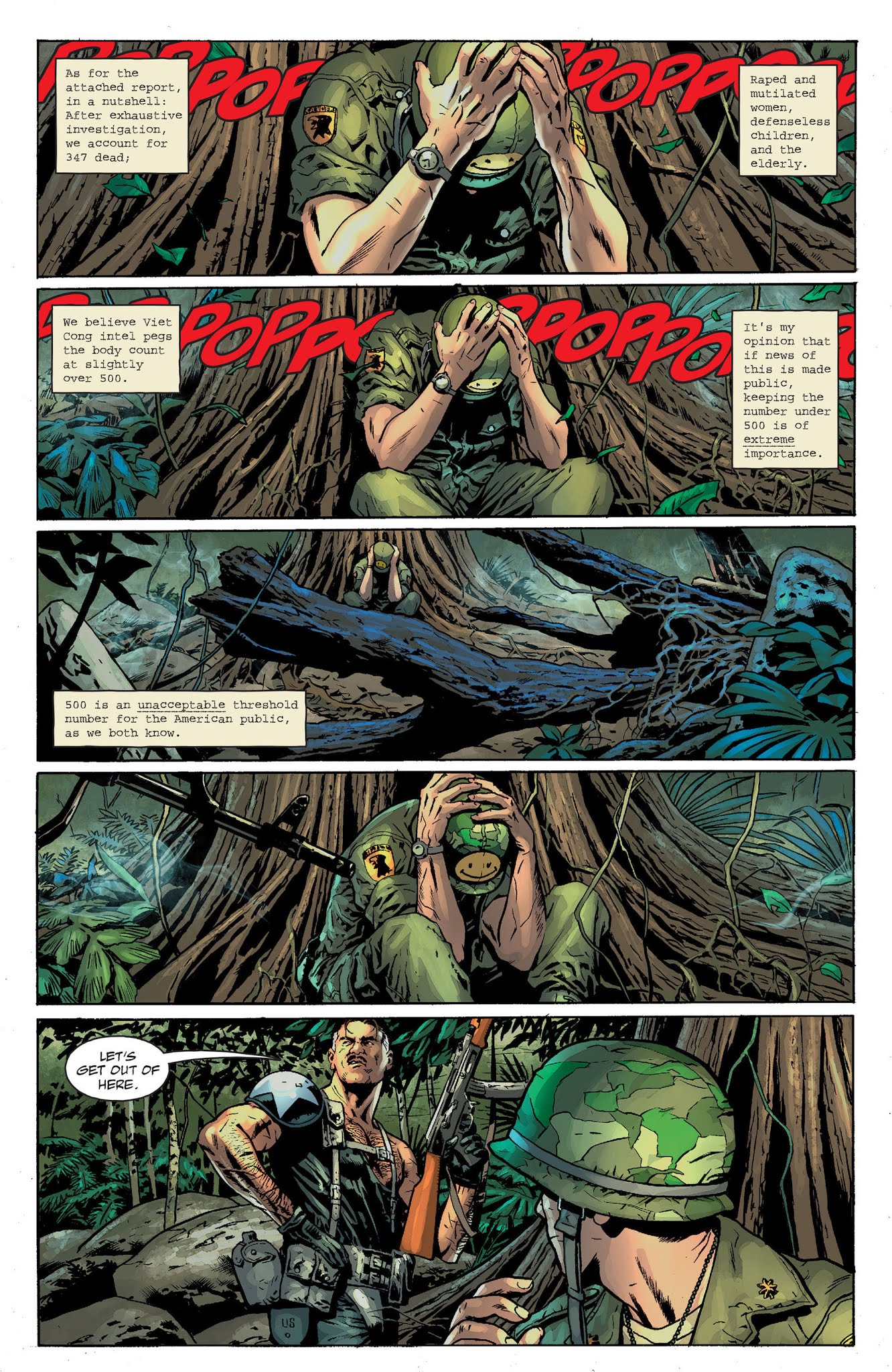Read online Before Watchmen: Comedian comic -  Issue #5 - 18
