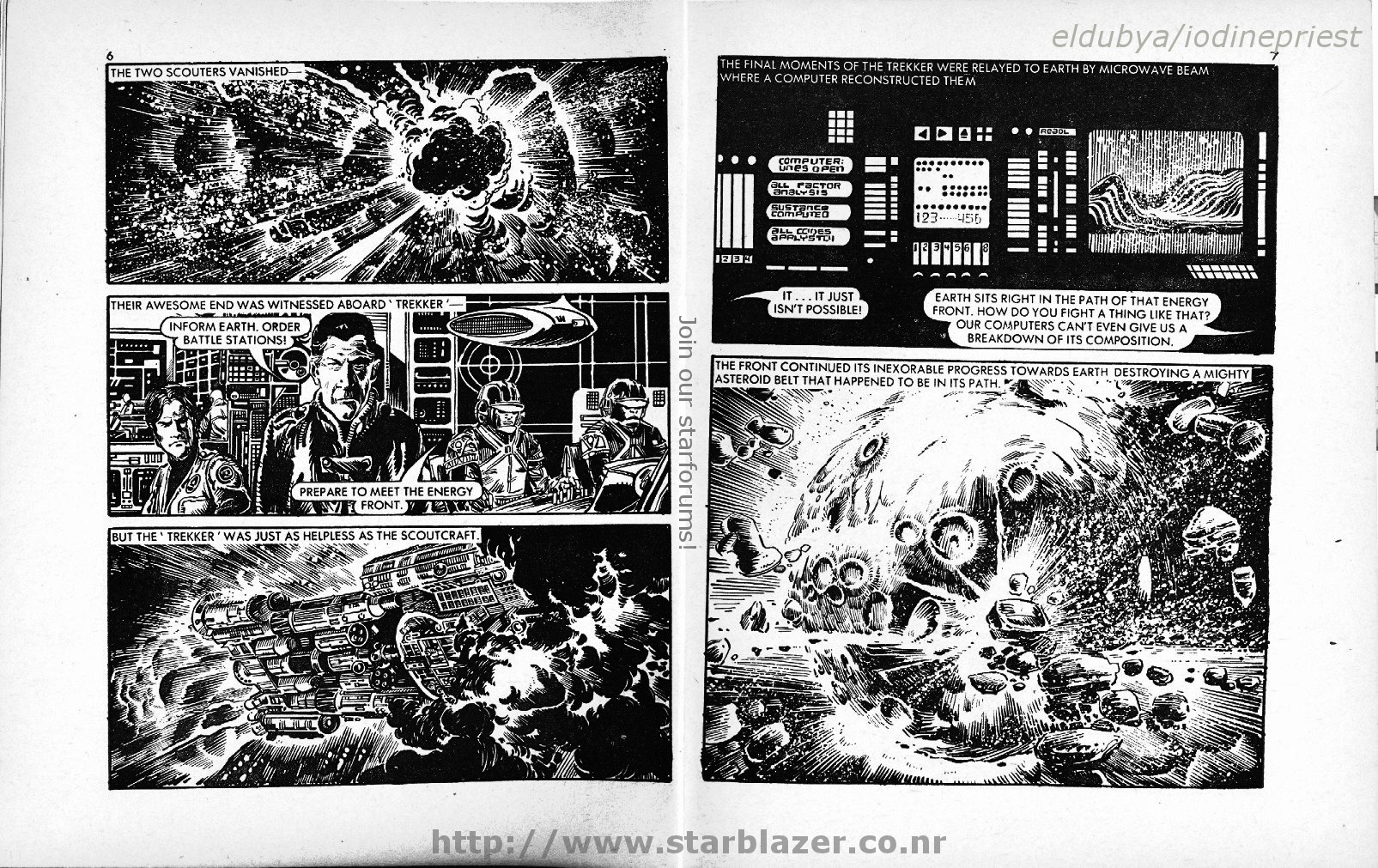 Read online Starblazer comic -  Issue #128 - 5