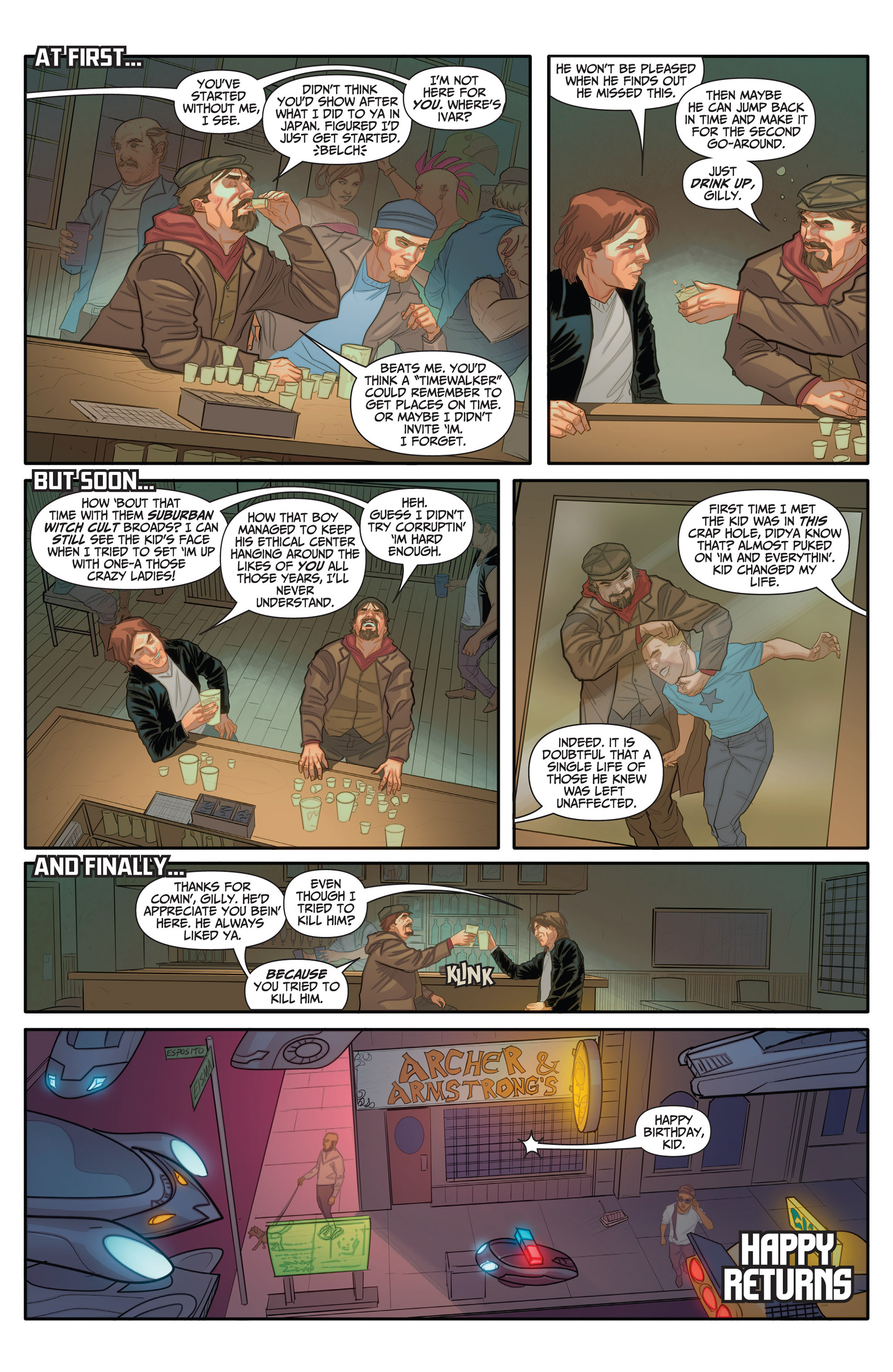 Read online Archer and Armstrong comic -  Issue #25 - 35