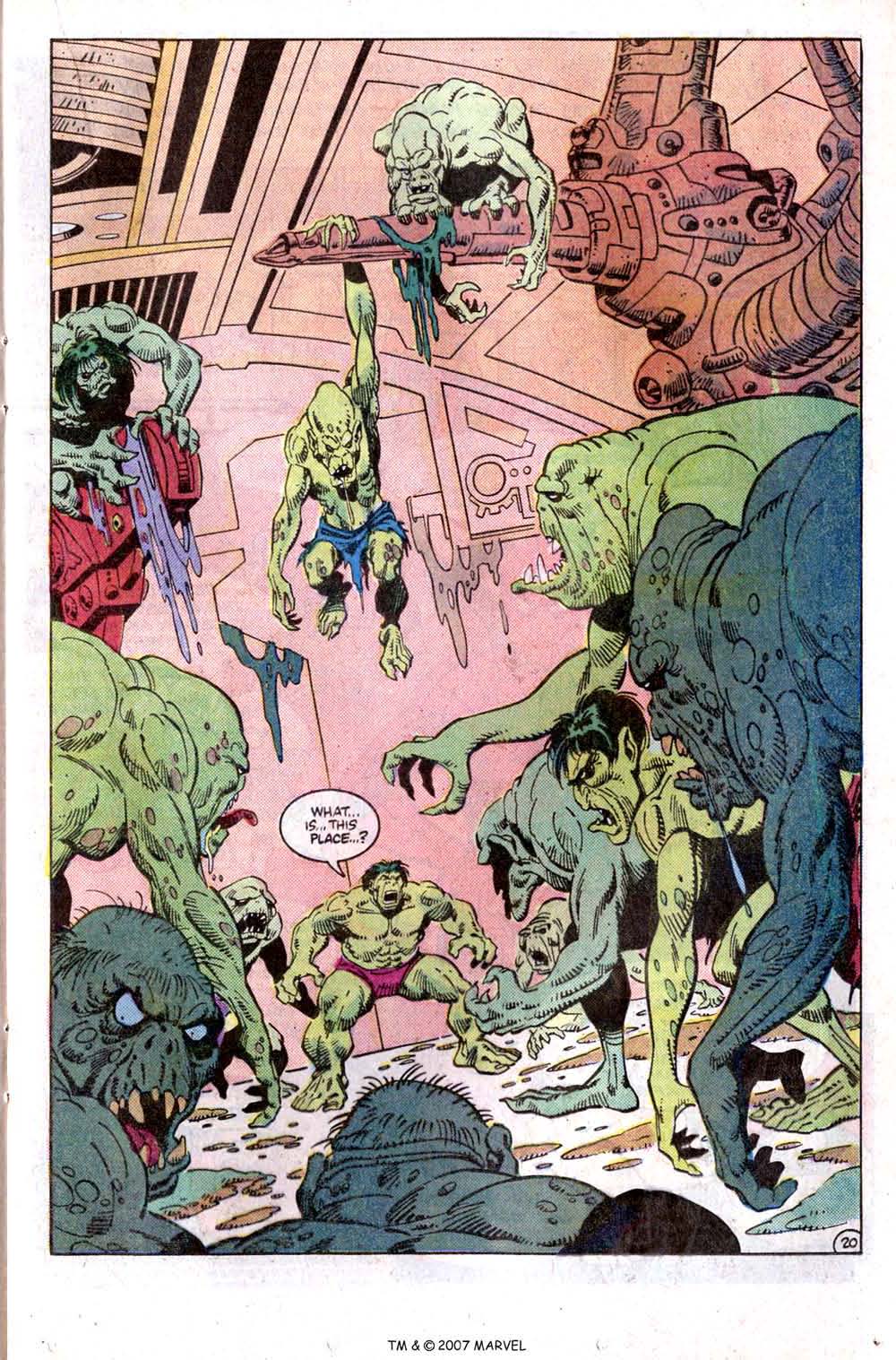 Read online The Incredible Hulk Annual comic -  Issue #14 - 25