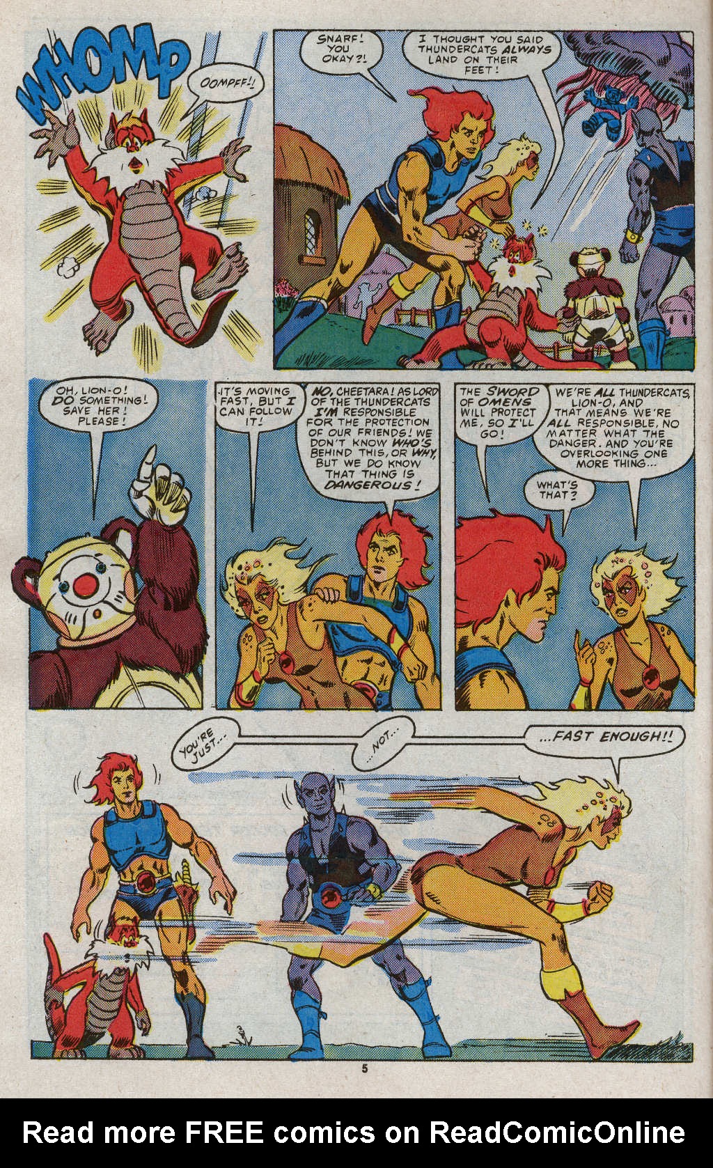 Read online ThunderCats (1985) comic -  Issue #19 - 8