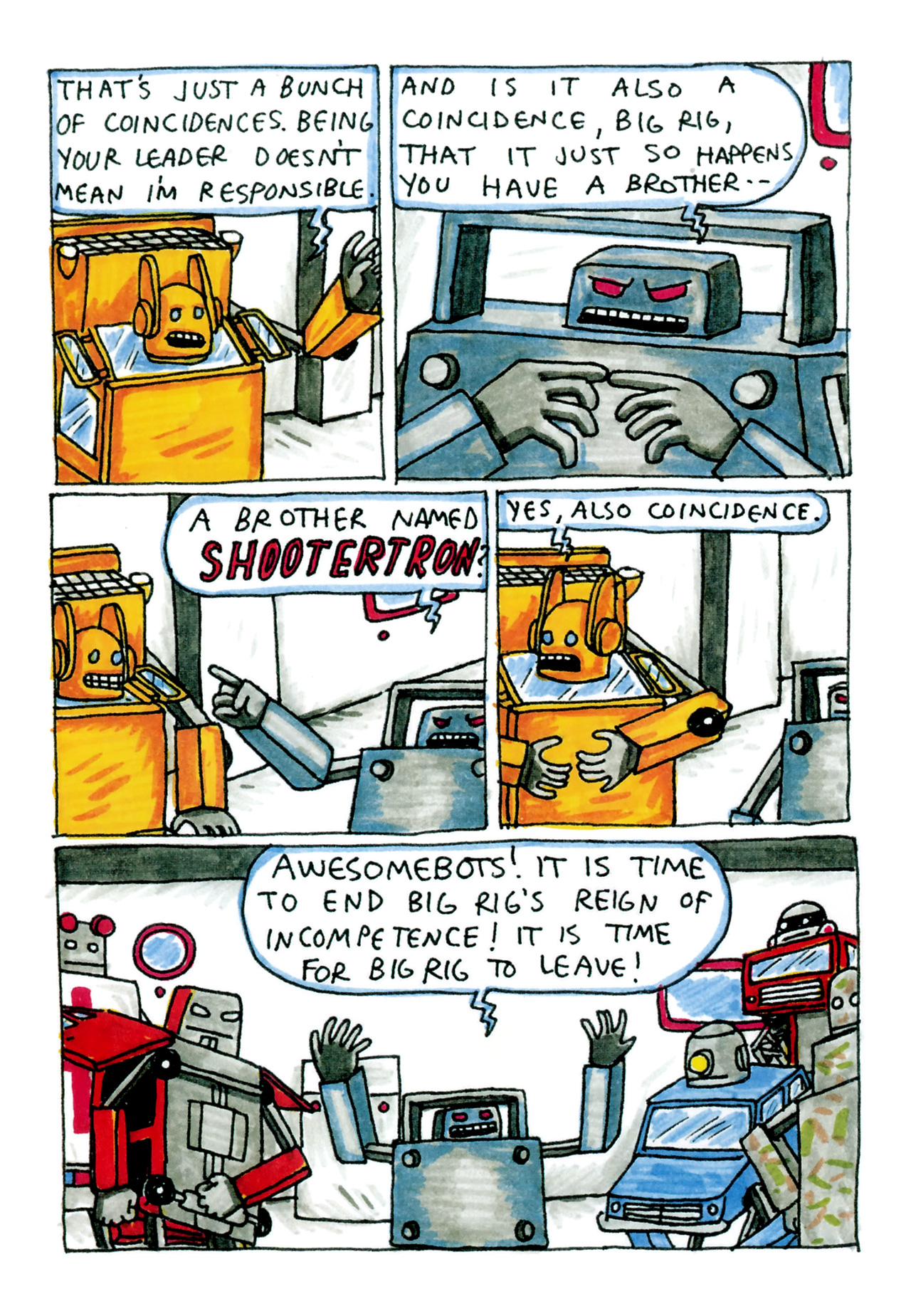 Read online Incredible Change-Bots comic -  Issue # TPB 1 - 108