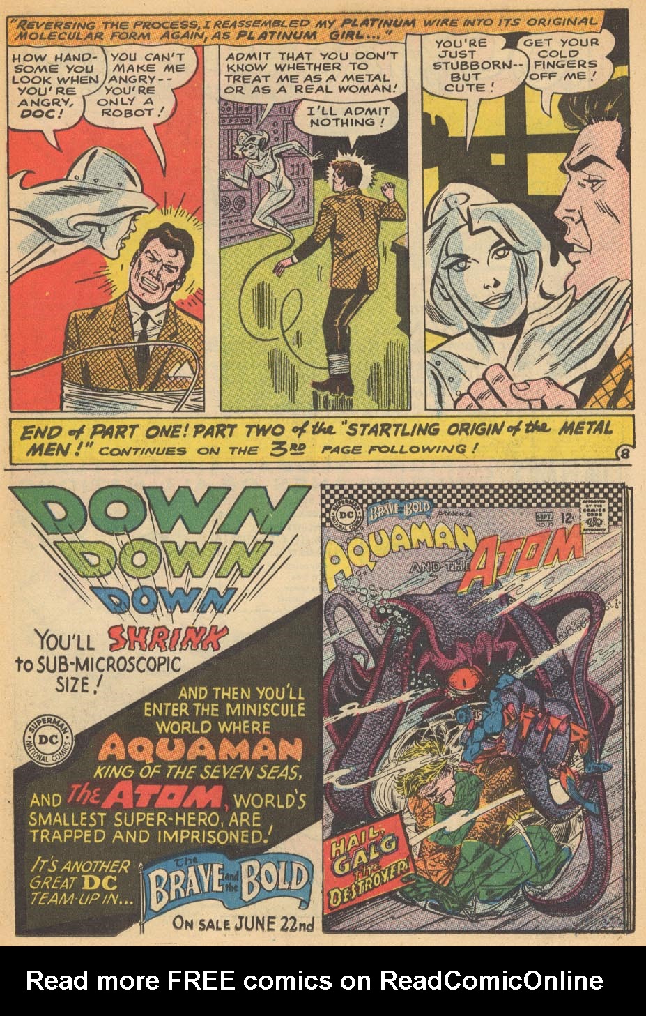 Read online Metal Men (1963) comic -  Issue #27 - 10