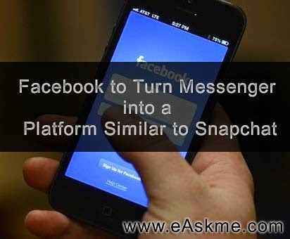 Facebook Messenger Similar Snapchat : eAskme