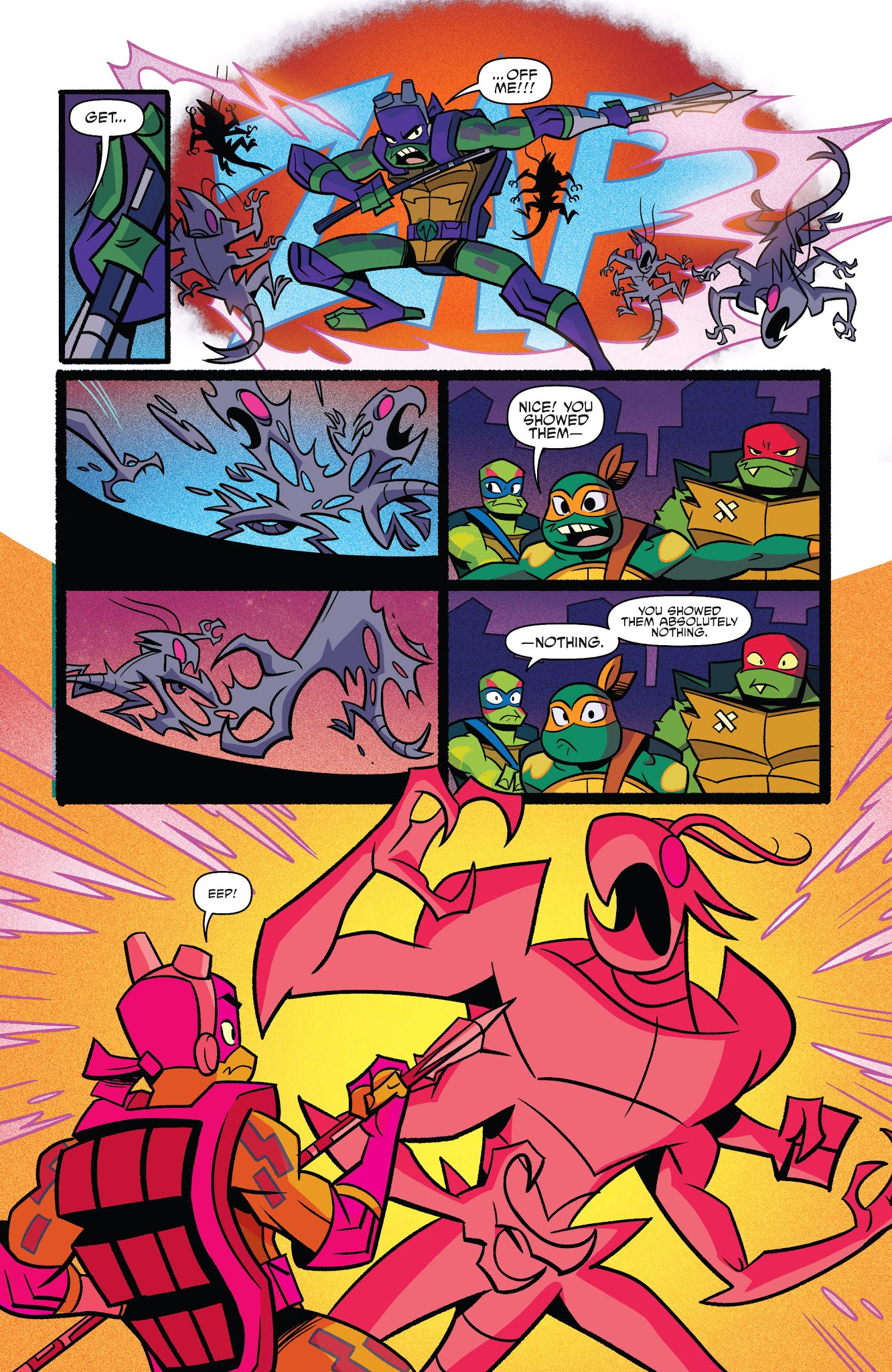 Read online Rise of the Teenage Mutant Ninja Turtles comic -  Issue #0 - 17
