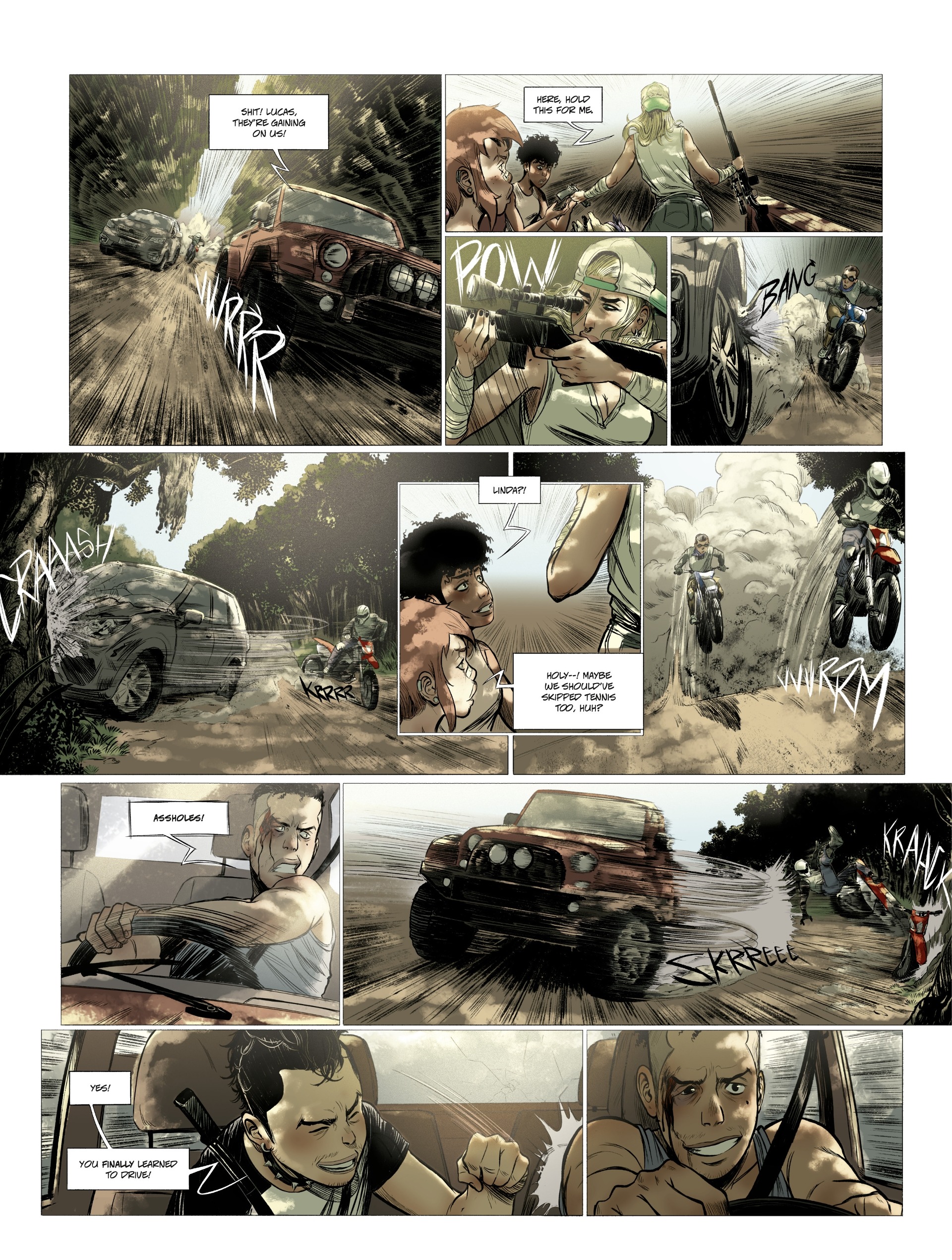 Read online Green Class comic -  Issue #1 - 58