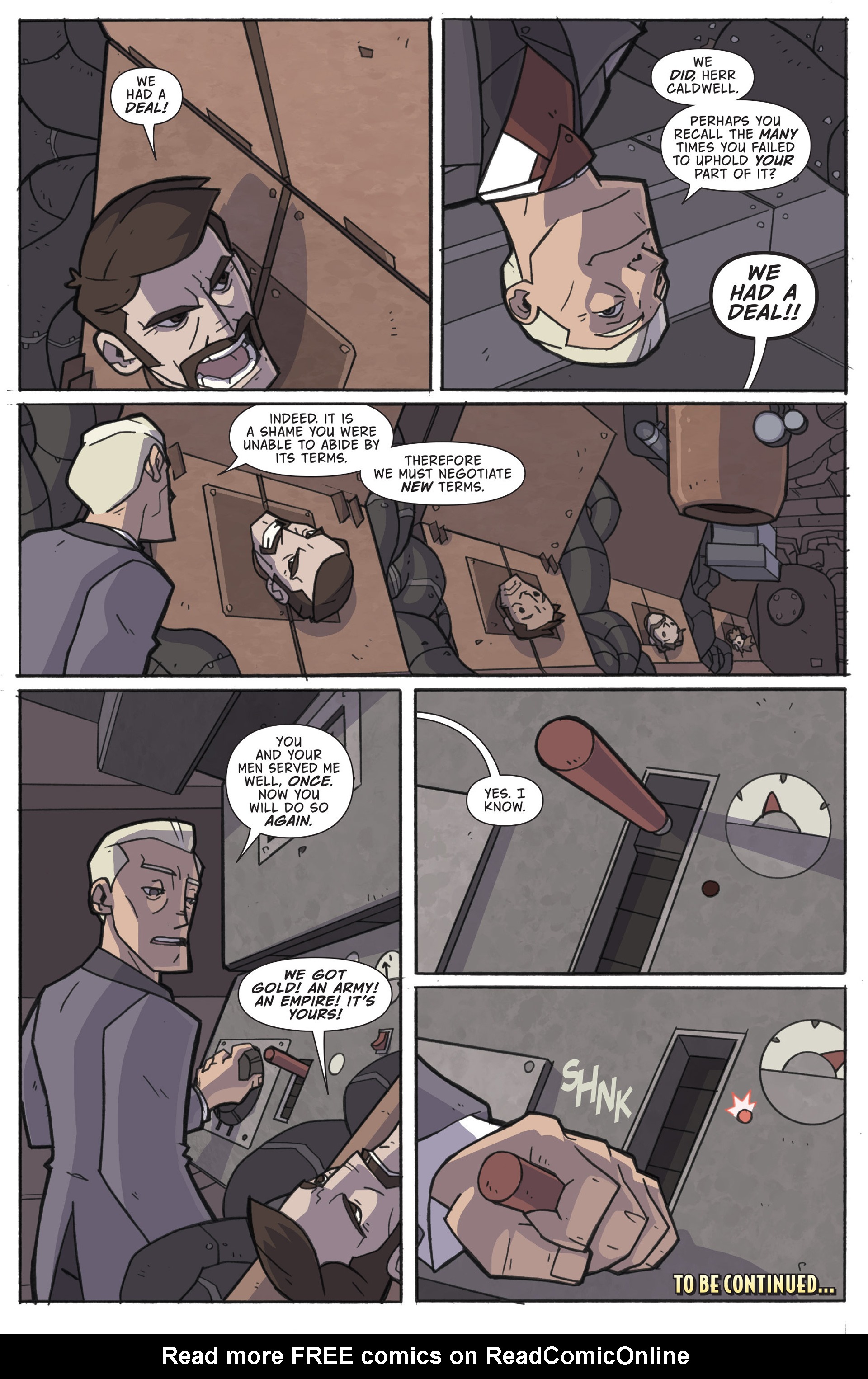 Read online Atomic Robo and the Knights of the Golden Circle comic -  Issue #3 - 23