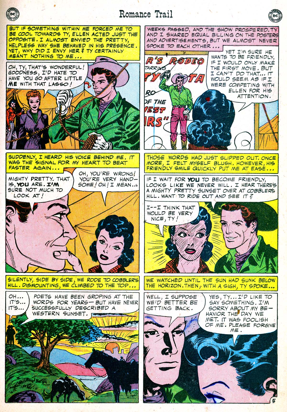 Read online Romance Trail comic -  Issue #6 - 21