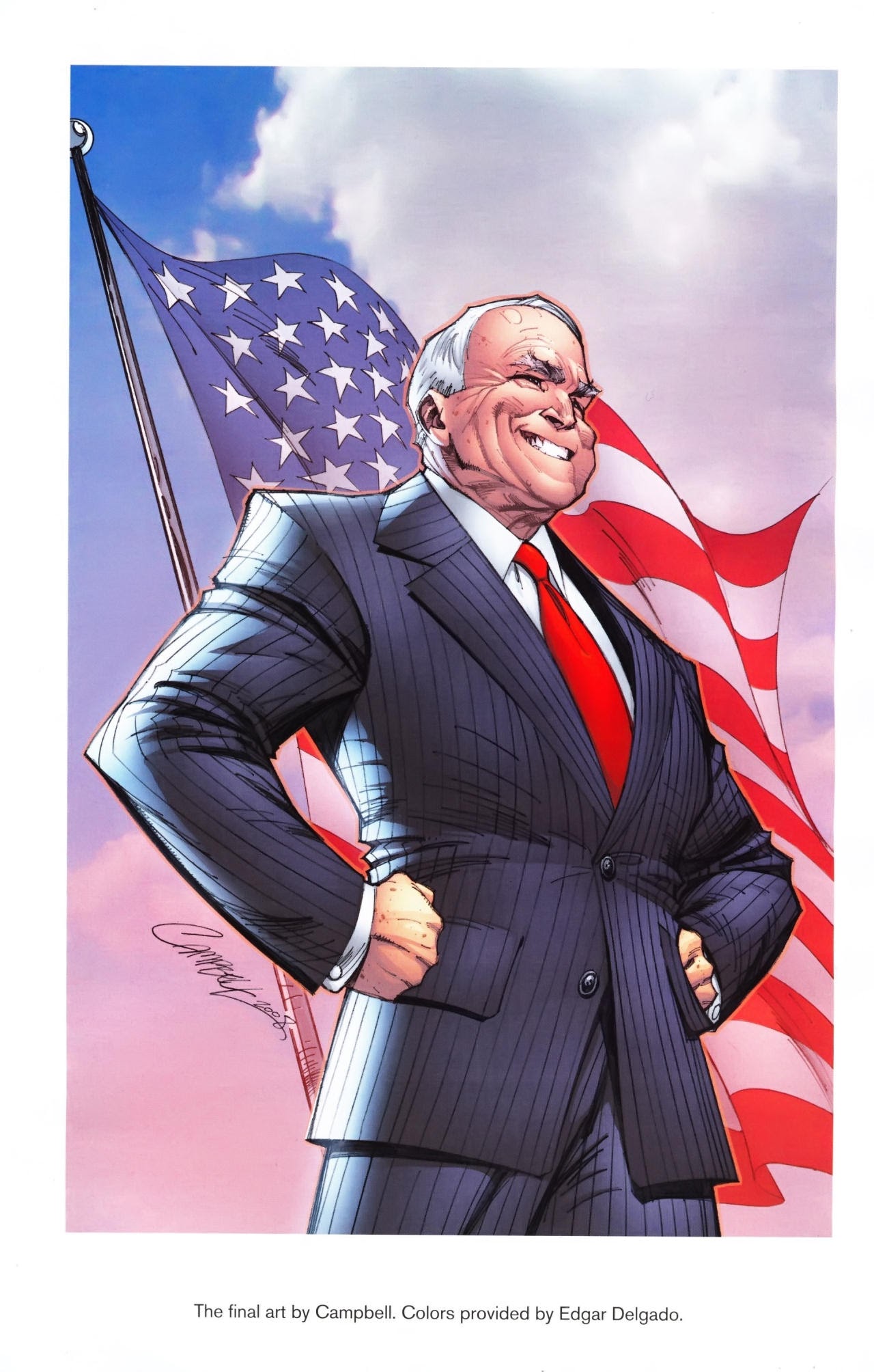 Read online Presidential Material: John McCain comic -  Issue # Full - 33