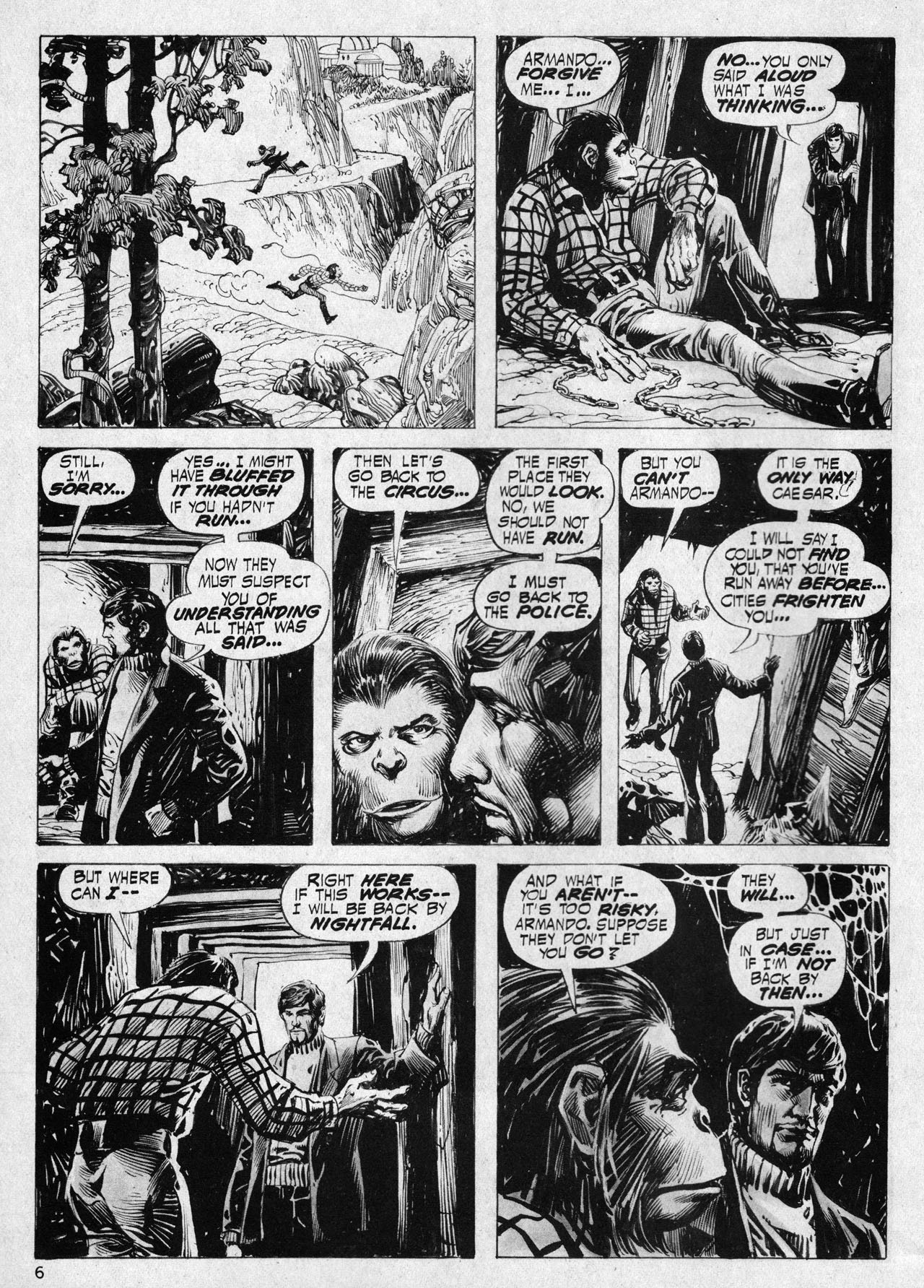 Read online Planet of the Apes comic -  Issue #18 - 6