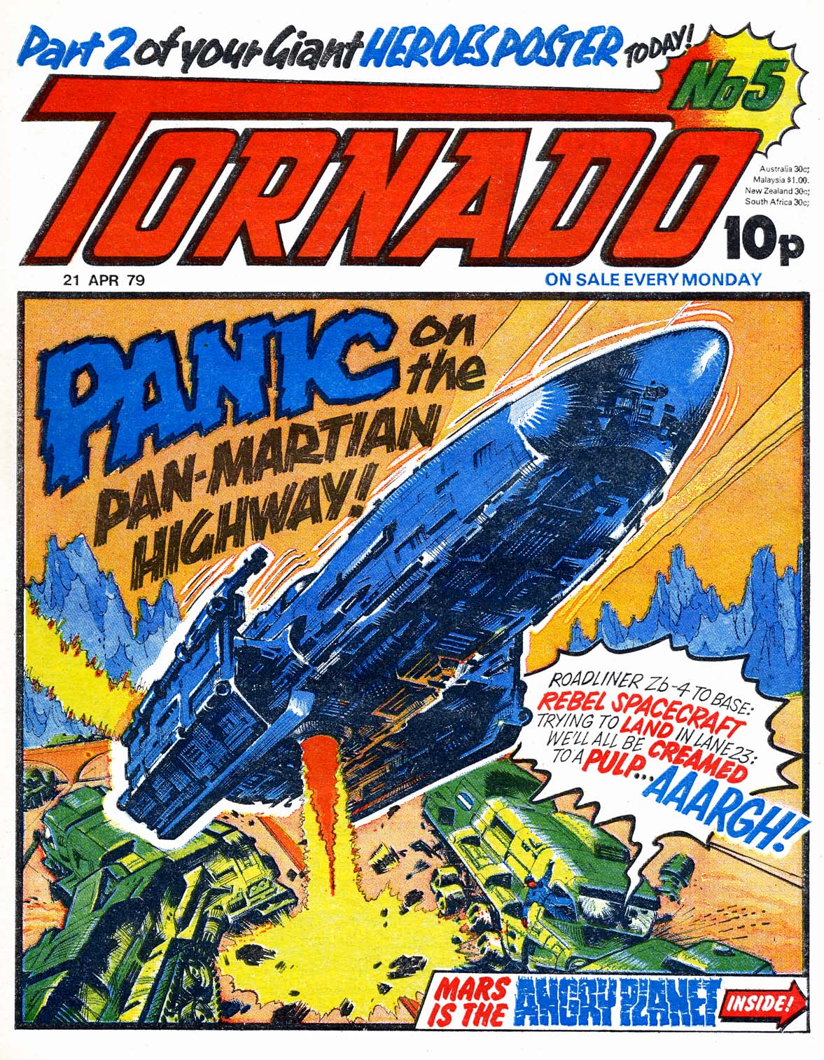 Read online Tornado comic -  Issue #5 - 1