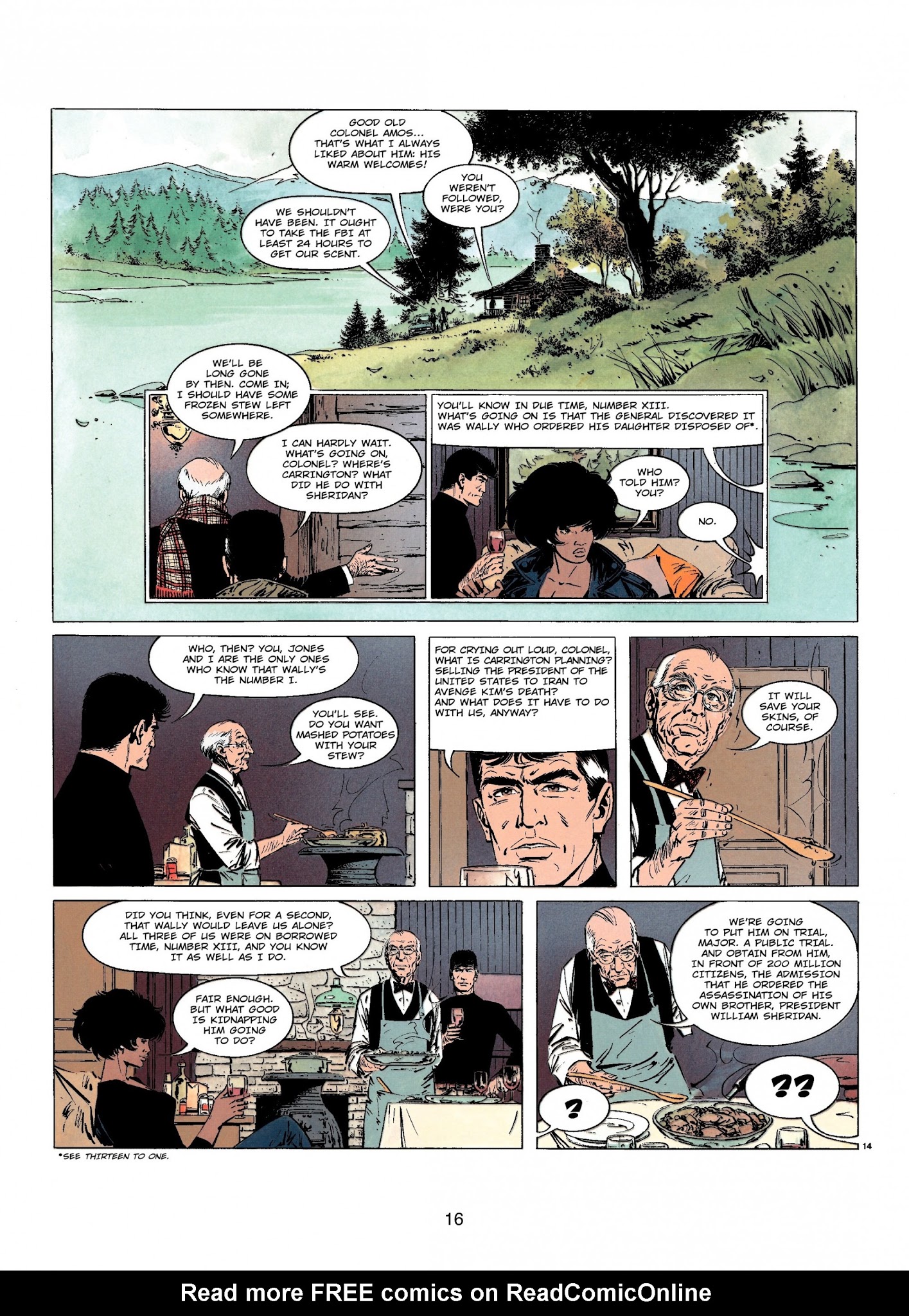 Read online XIII comic -  Issue #12 - 16
