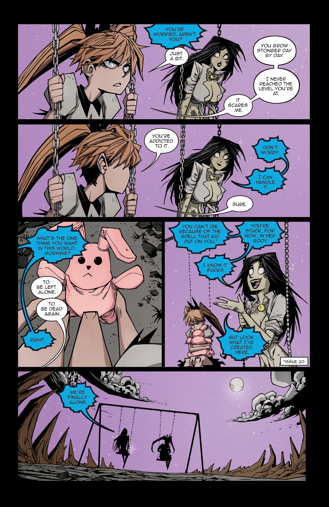 Read online Zombie Tramp (2014) comic -  Issue #47 - 23
