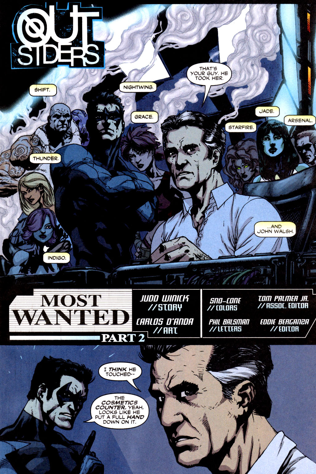 Read online Outsiders (2003) comic -  Issue #18 - 4