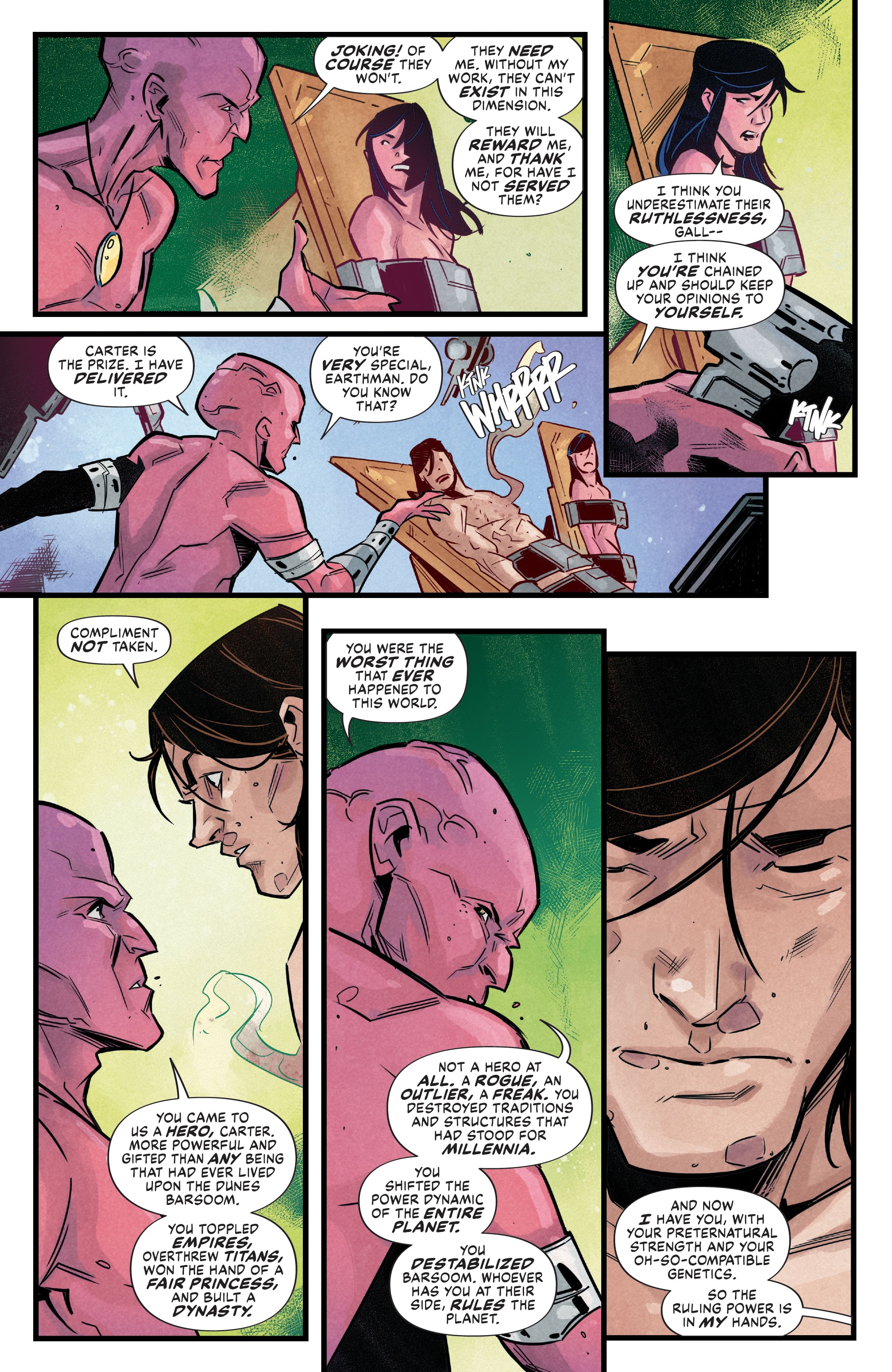 Read online Dejah Thoris vs. John Carter of Mars comic -  Issue #4 - 12