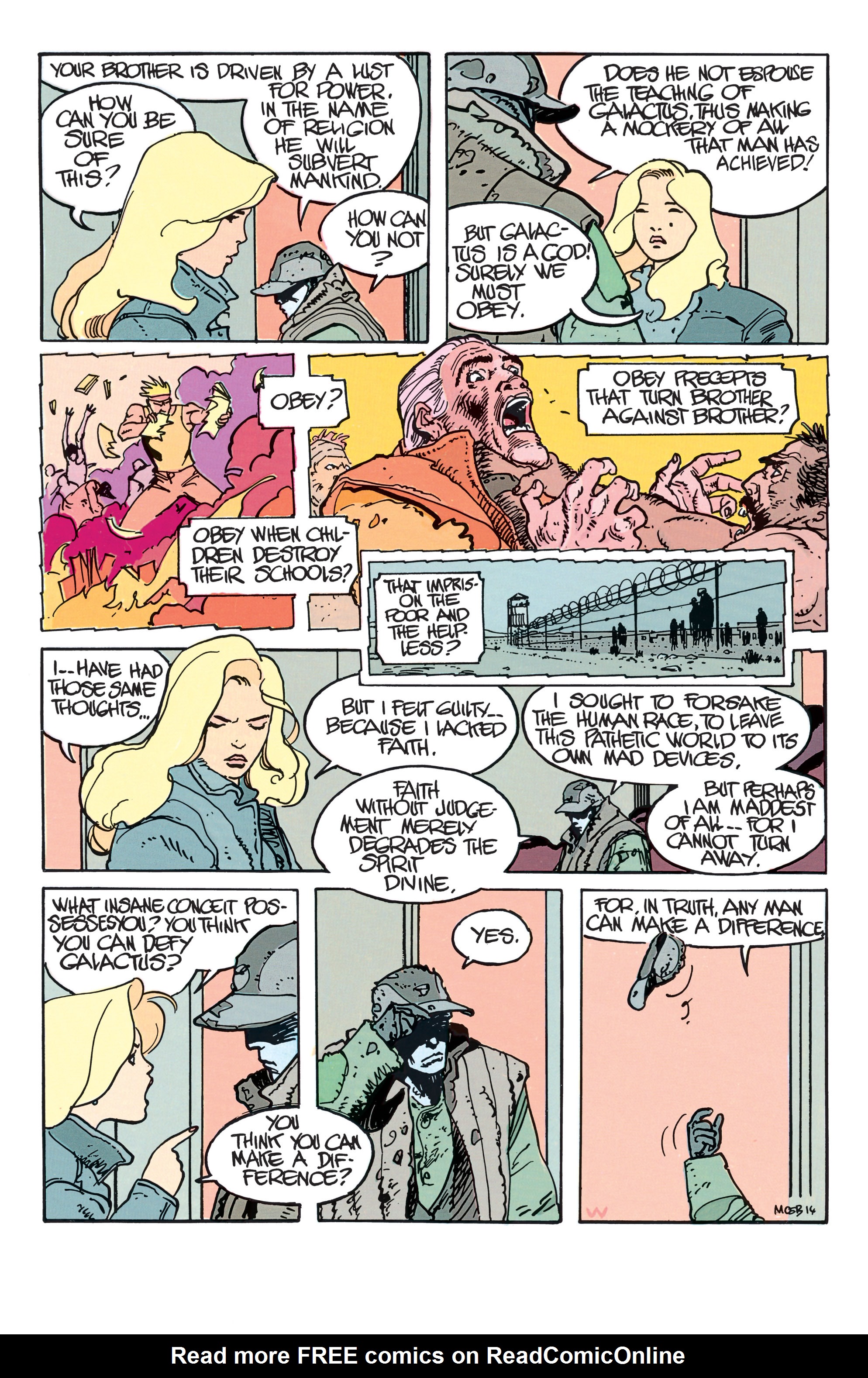 Read online Silver Surfer: Parable comic -  Issue # TPB - 19