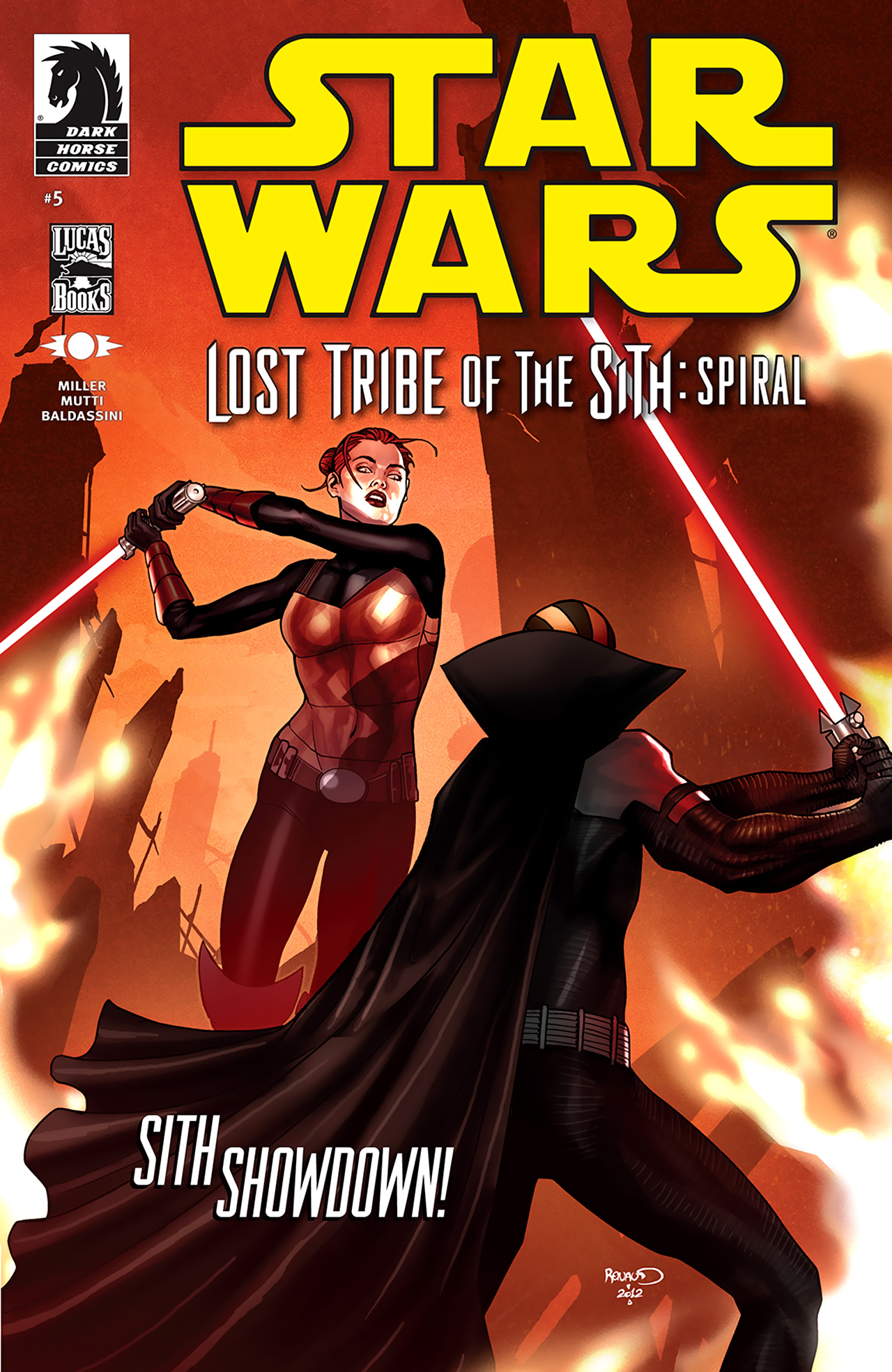 Read online Star Wars: Lost Tribe of the Sith - Spiral comic -  Issue #5 - 1