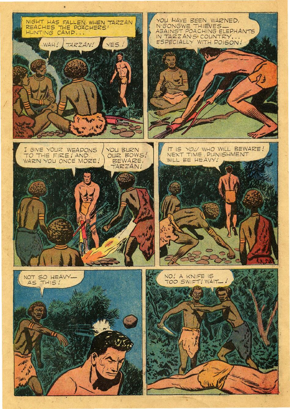 Read online Tarzan (1948) comic -  Issue #90 - 6