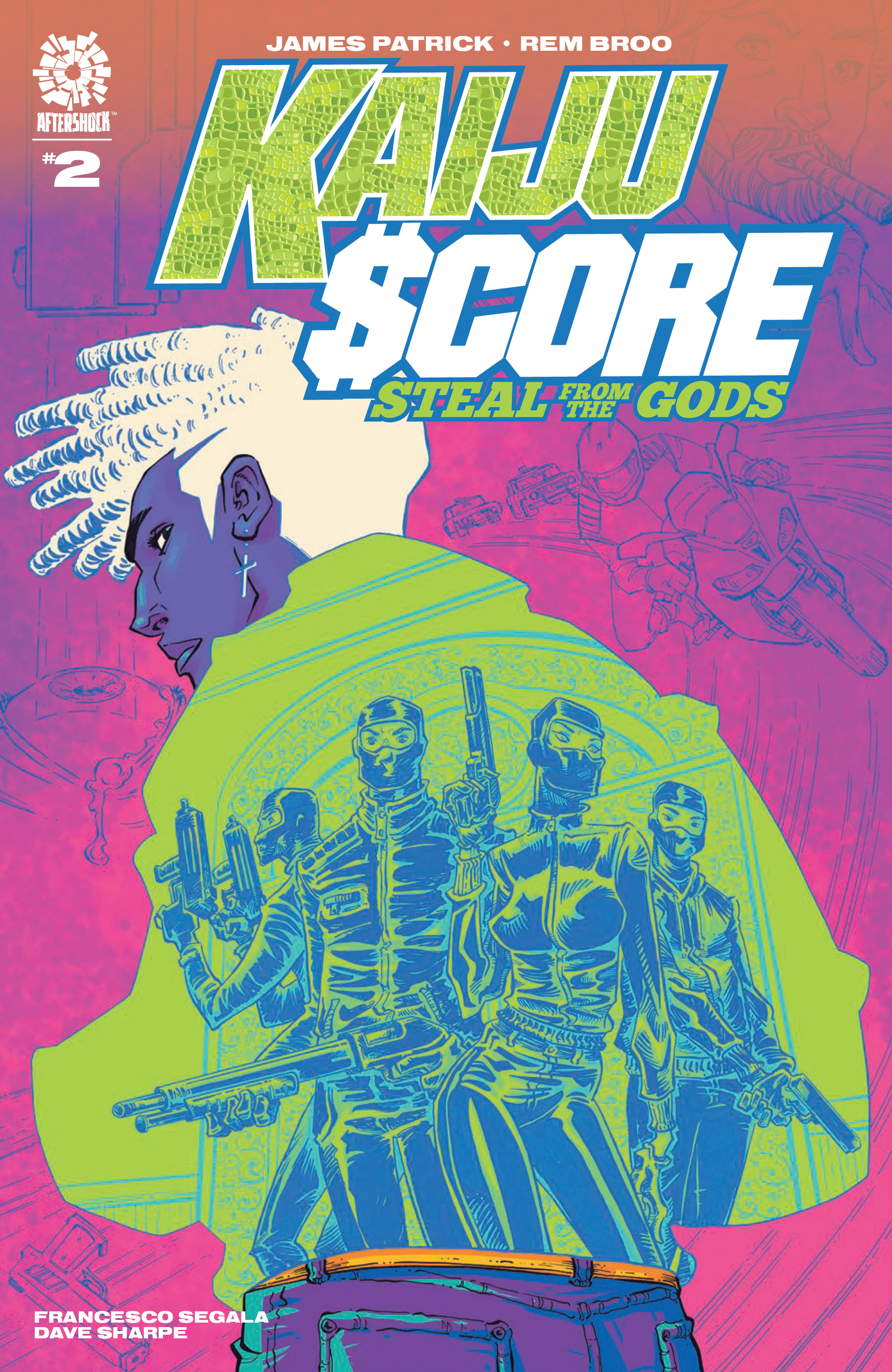 Read online Kaiju Score: Steal From the Gods comic -  Issue #2 - 1