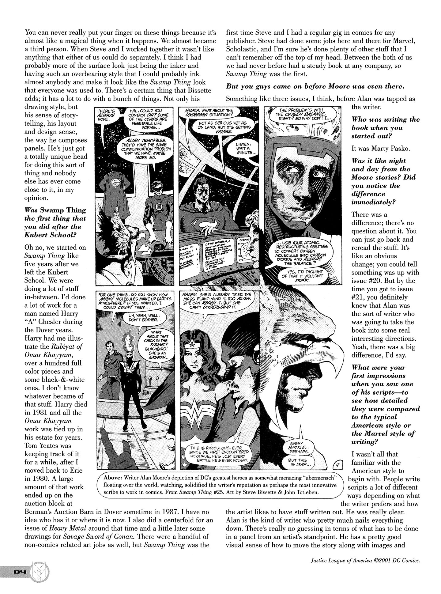Read online Kimota!: The Miracleman Companion comic -  Issue # Full - 85