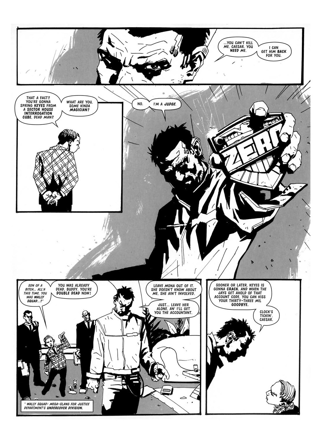 Read online Mega-City Undercover comic -  Issue # TPB 1 - 9