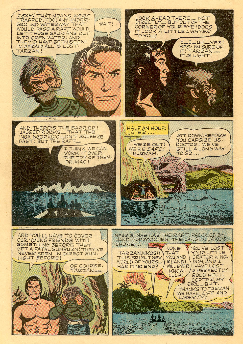 Read online Tarzan (1948) comic -  Issue #47 - 18