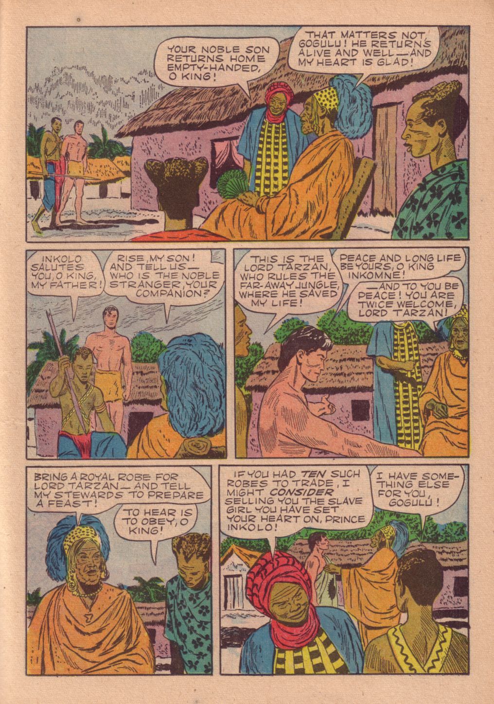Read online Tarzan (1948) comic -  Issue #28 - 15