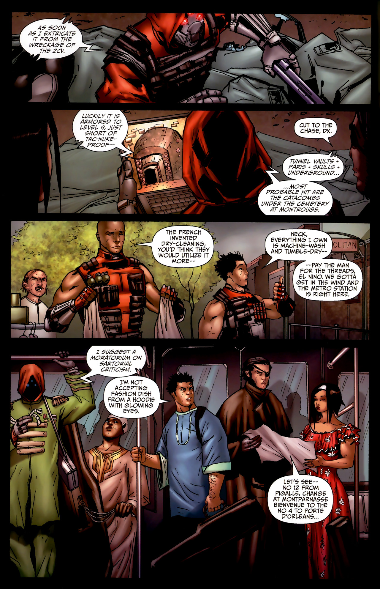 Read online Spooks: Omega Team comic -  Issue #4 - 12