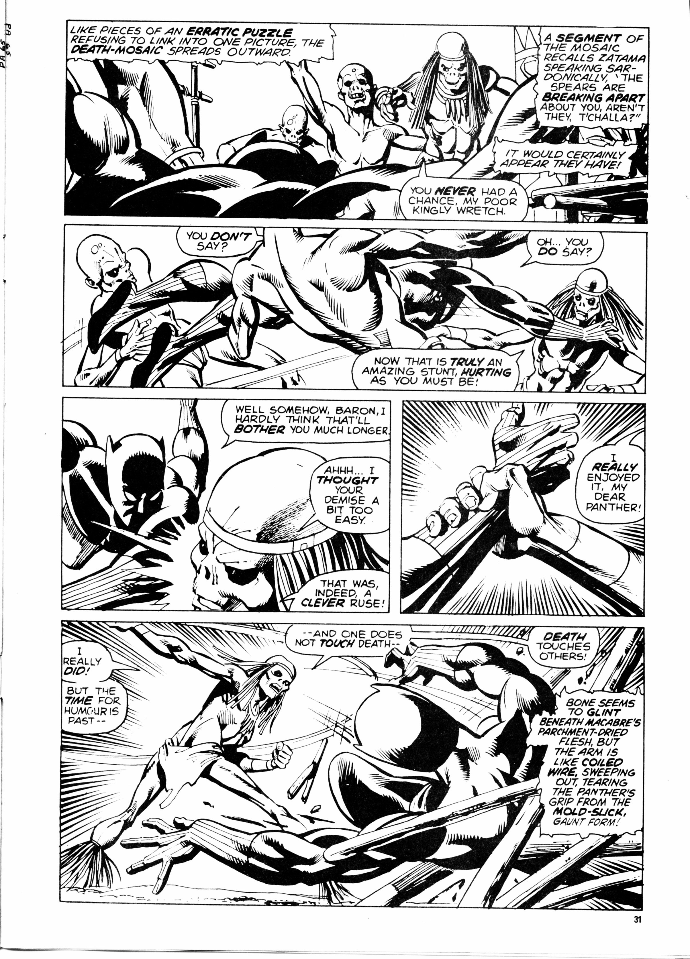 Read online Planet of the Apes (1974) comic -  Issue #65 - 31