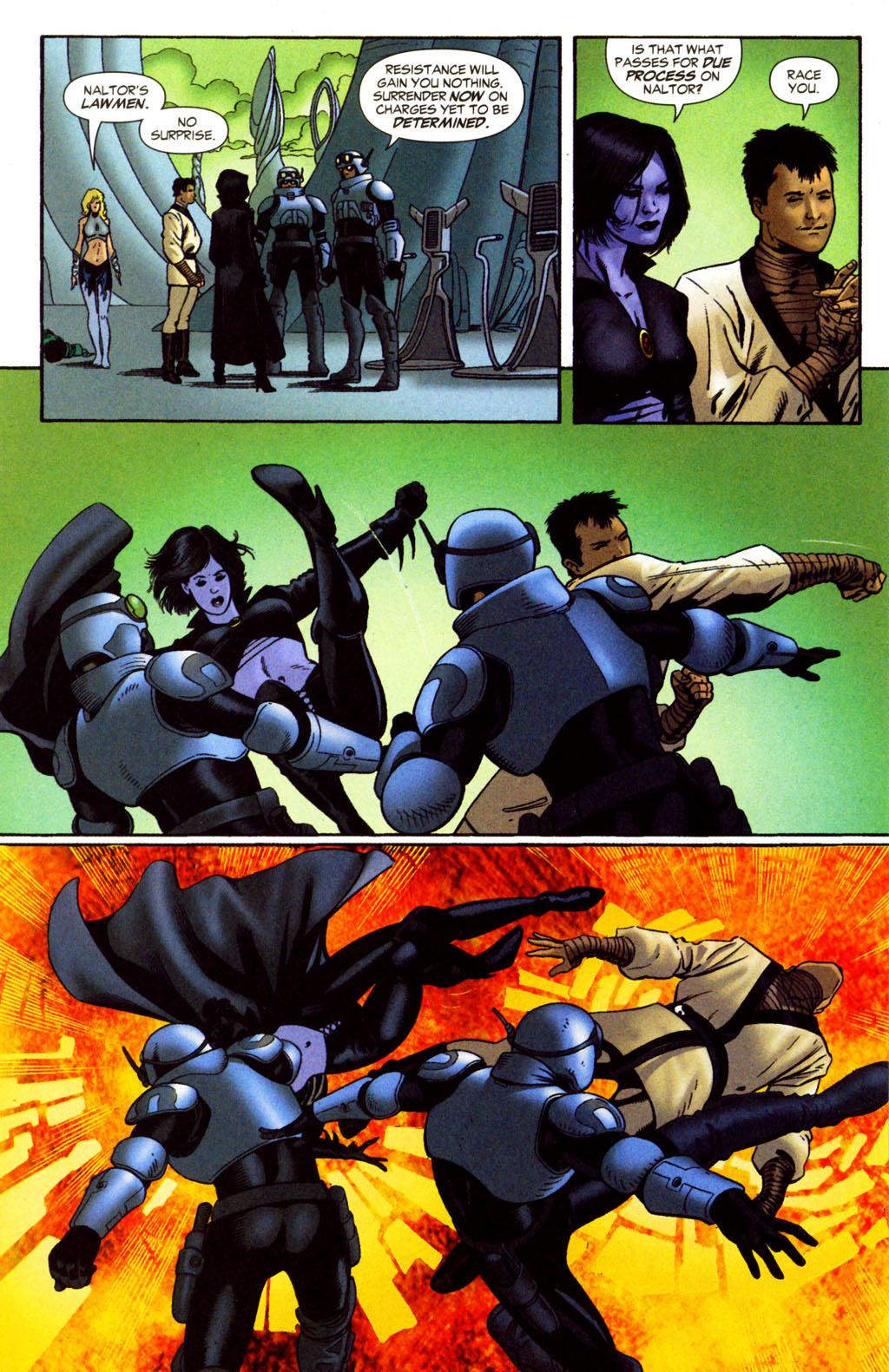 Read online Legion of Super-Heroes (2005) comic -  Issue #2 - 17