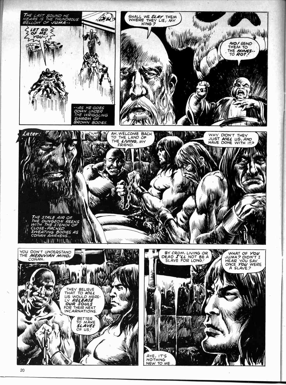 Read online The Savage Sword Of Conan comic -  Issue #59 - 20