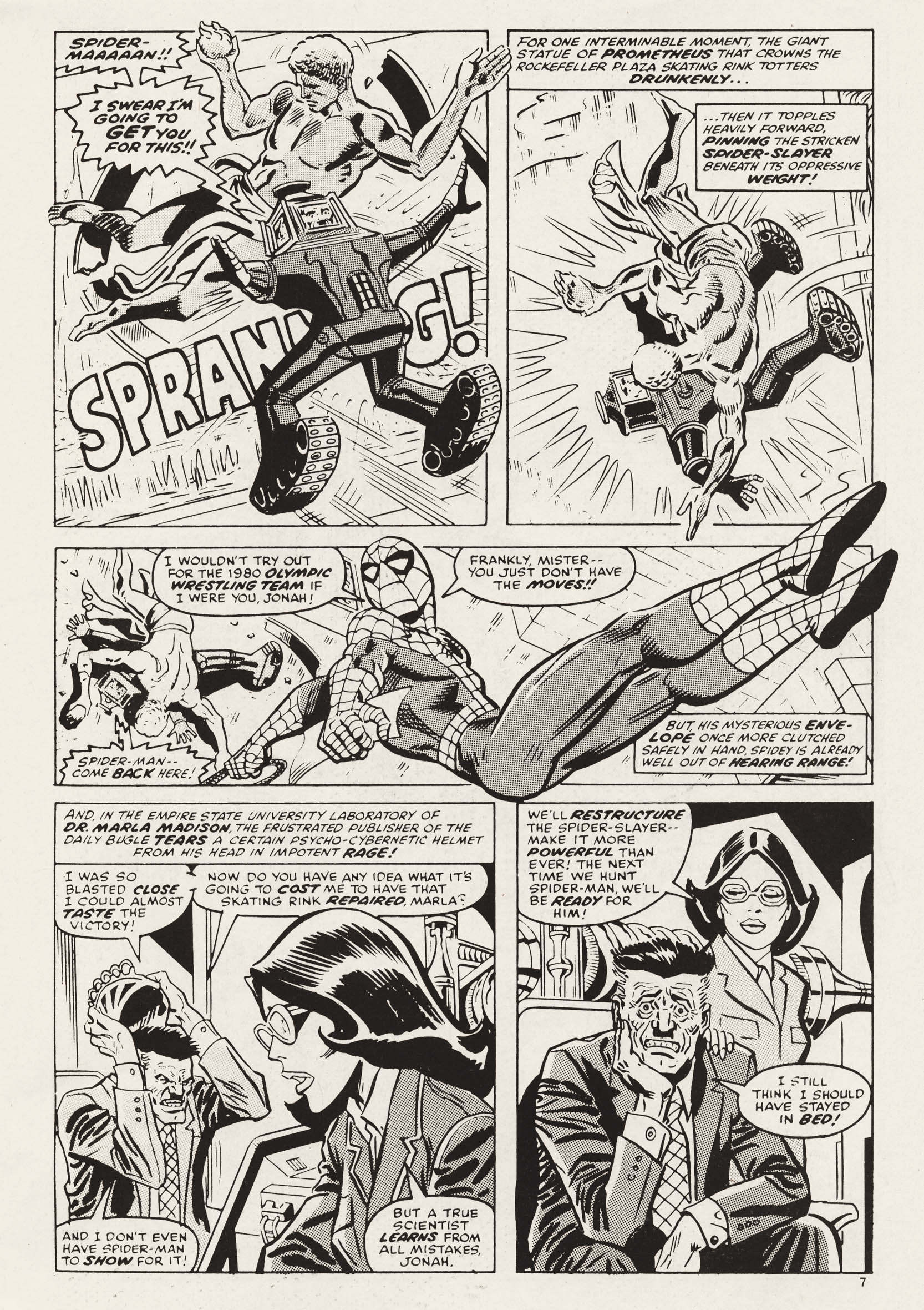 Read online Super Spider-Man and Captain Britain comic -  Issue #245 - 7