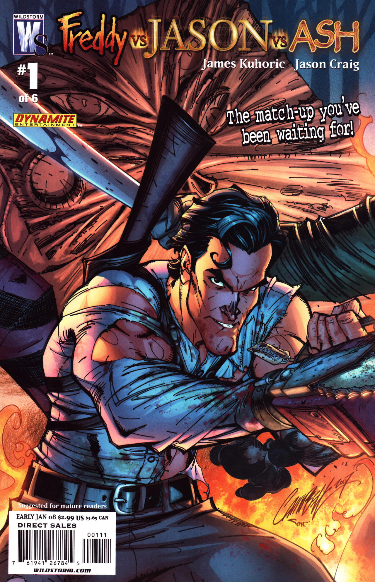 Read online Freddy Vs Jason Vs Ash comic -  Issue #1 - 2