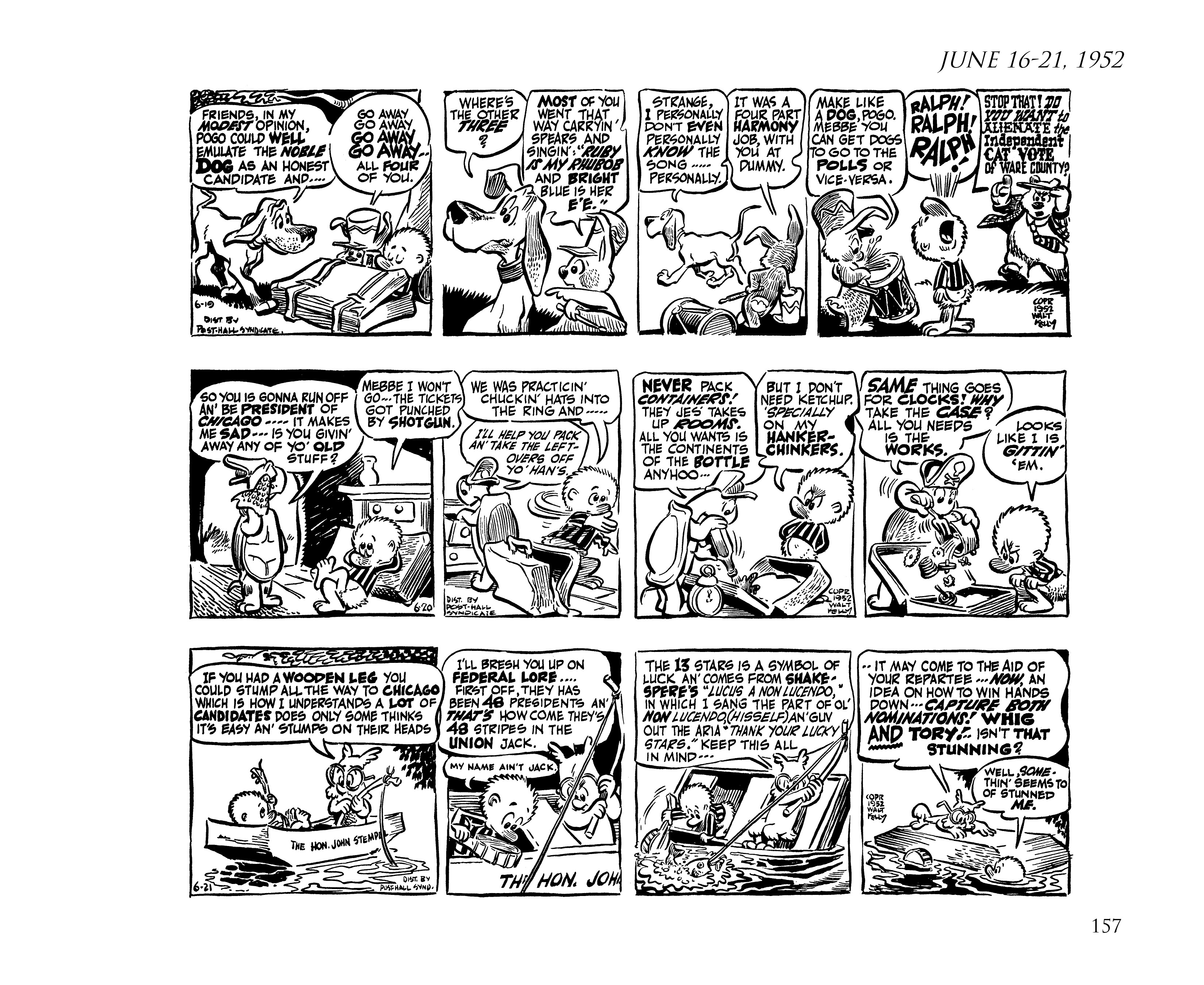 Read online Pogo by Walt Kelly: The Complete Syndicated Comic Strips comic -  Issue # TPB 2 (Part 2) - 75