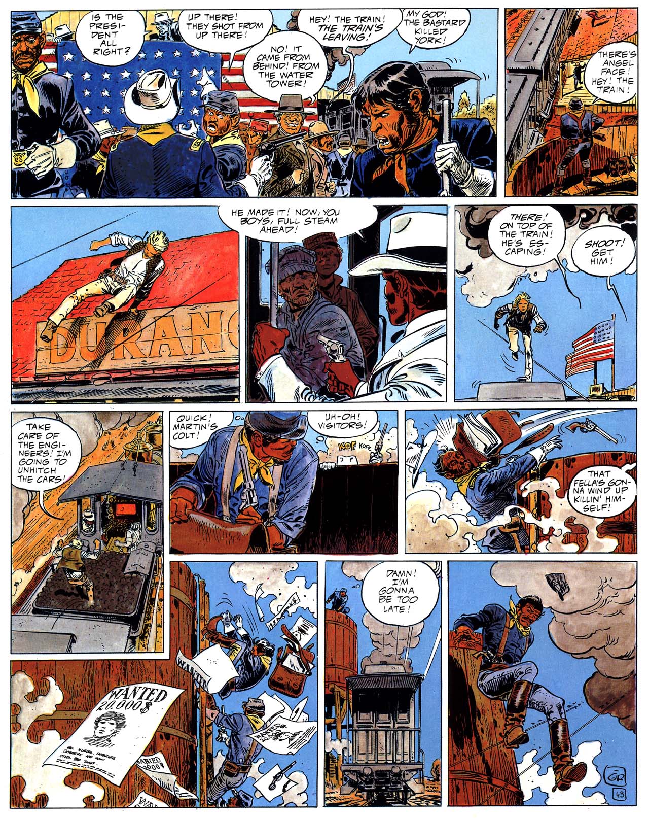 Read online Epic Graphic Novel: Blueberry comic -  Issue #3 - 48
