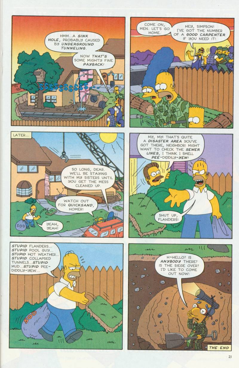 Read online Simpsons Comics comic -  Issue #55 - 22