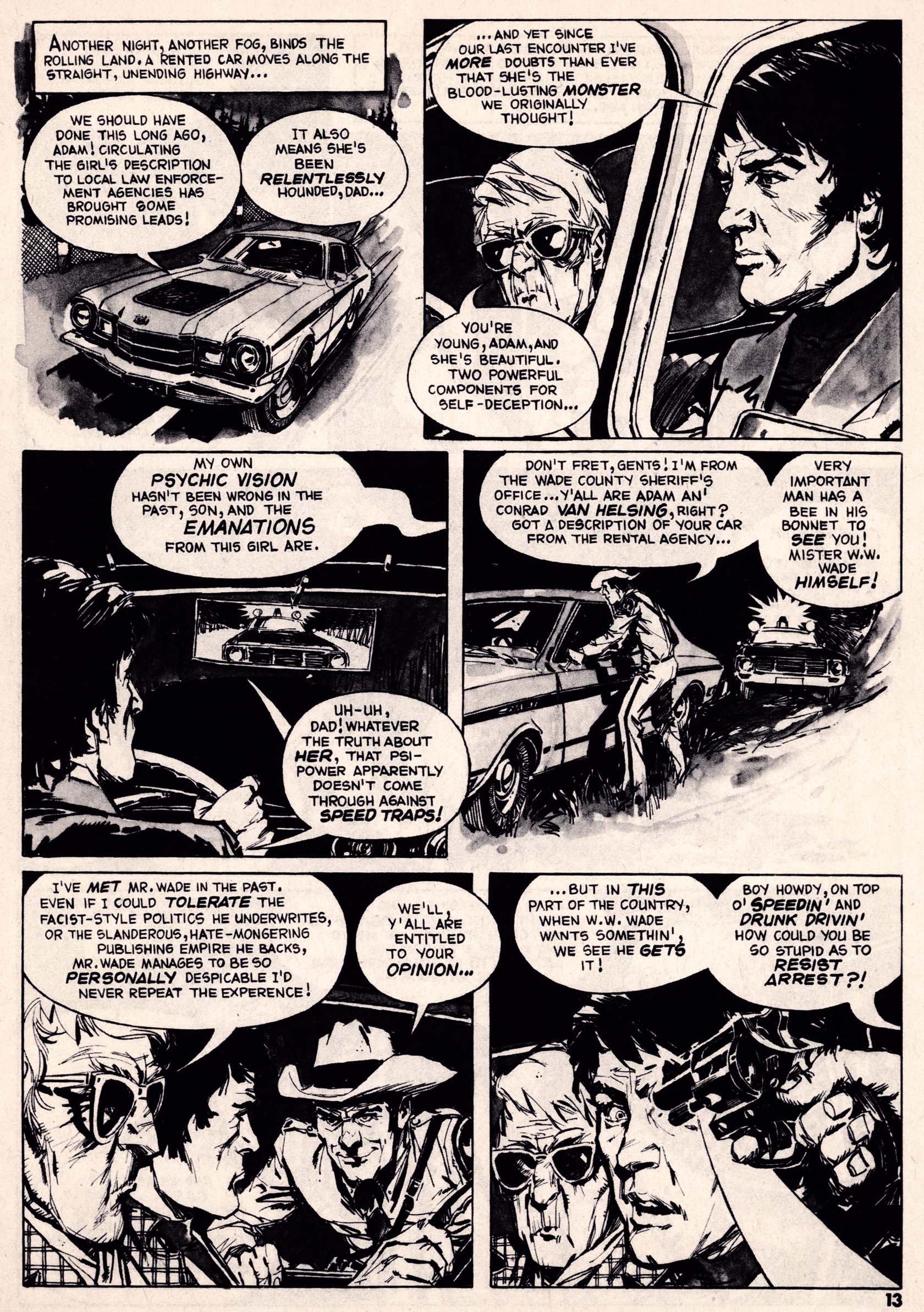 Read online Vampirella (1969) comic -  Issue #12 - 13