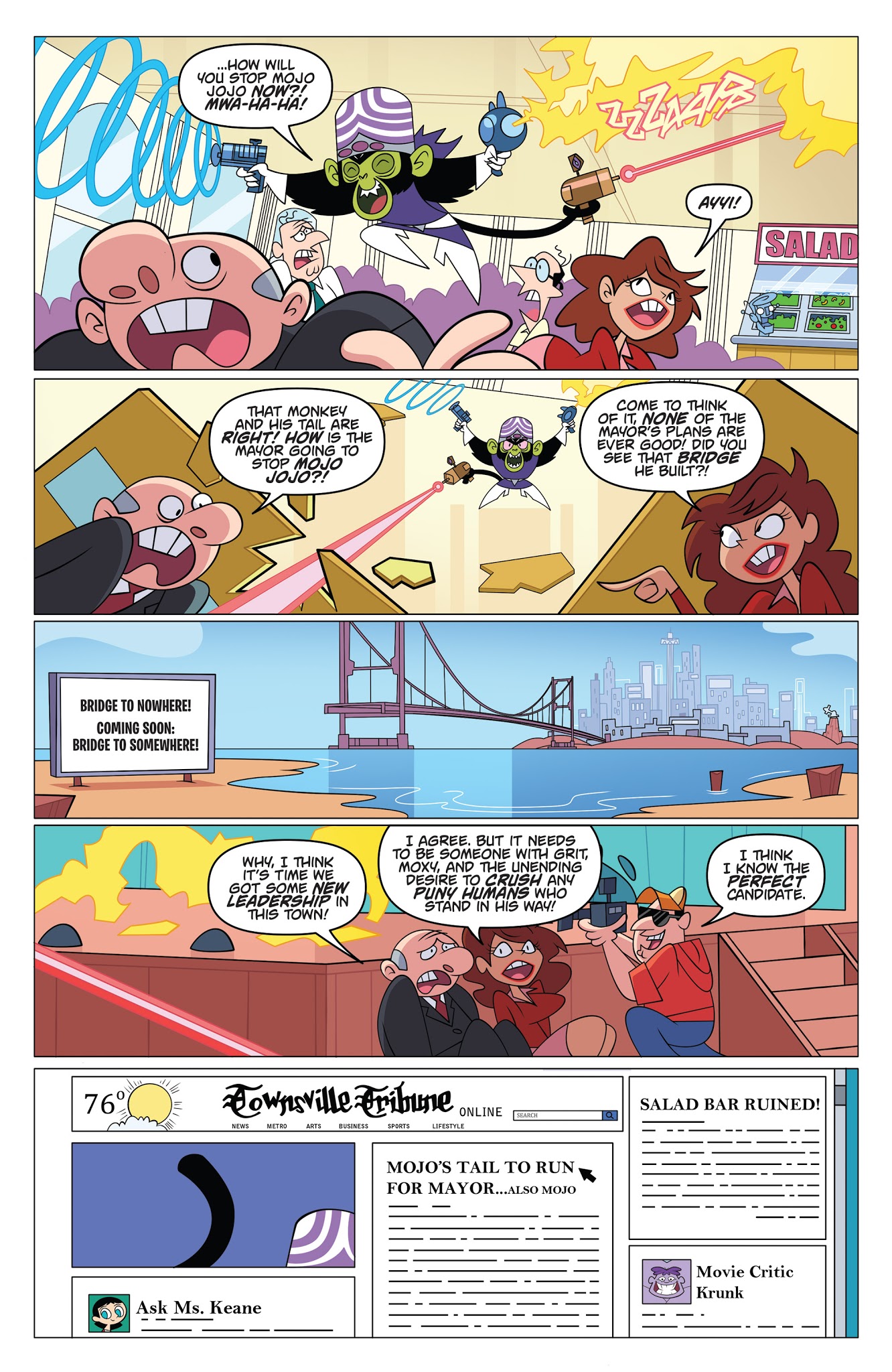 Read online The Powerpuff Girls: Bureau of Bad comic -  Issue #3 - 14