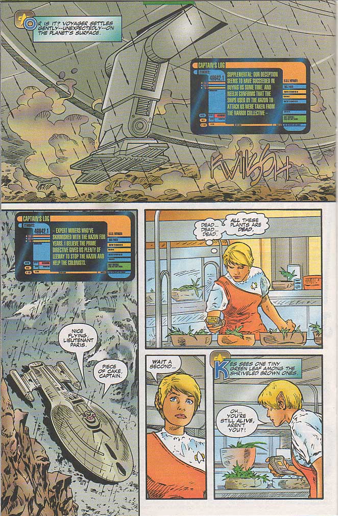 Read online Star Trek: Voyager comic -  Issue #5 - 19