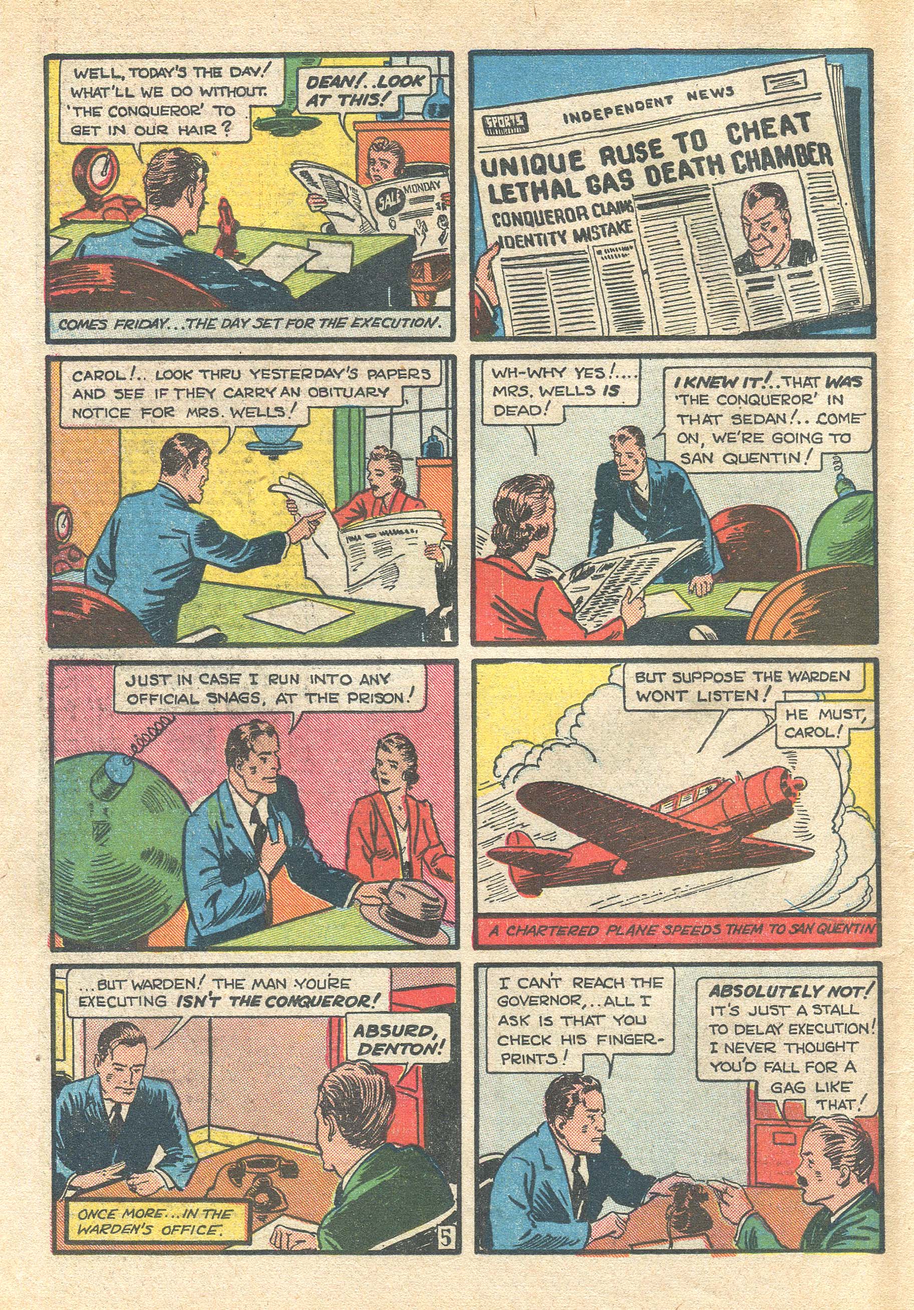 Read online Keen Detective Funnies comic -  Issue #17 - 61
